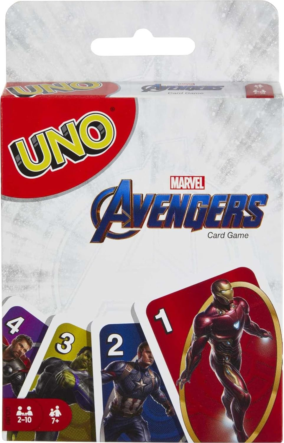 UNO Avengers Kids and Family Card Game image number 1