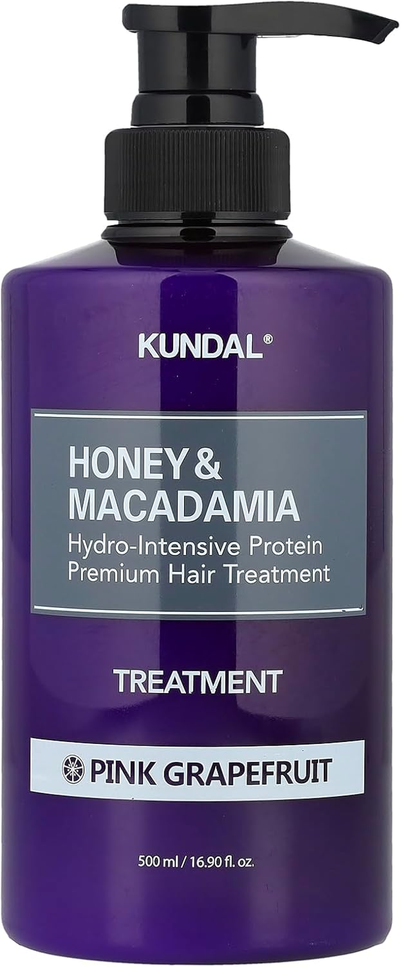 KUNDAL Honey&Macadamia Hydro-Intensive Protein Premium Nature Hair Treatment(Pink Grapefruit) 500Ml image number 2