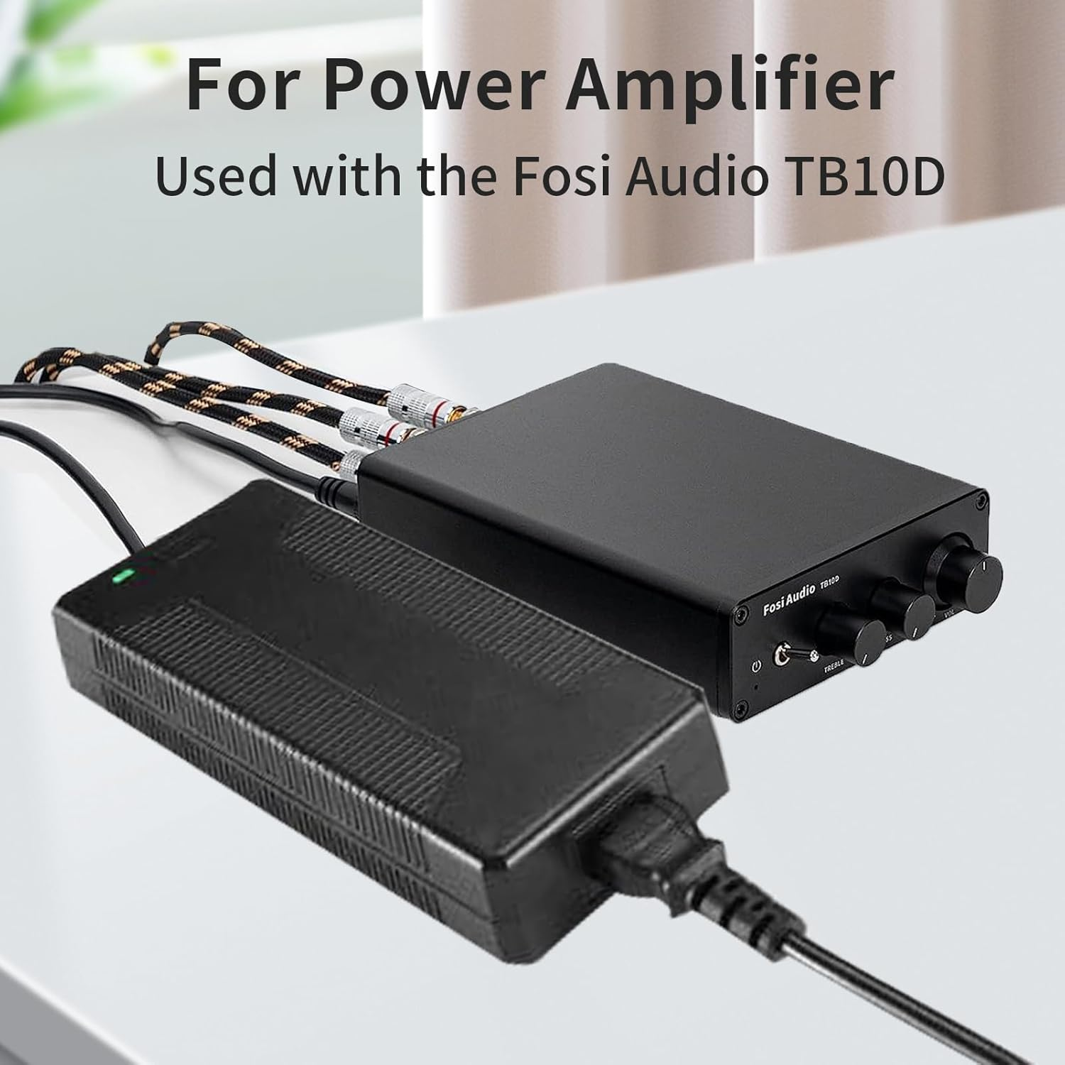 48V5A Power Adapter Supply for Home Audio Bluetooth Stereo Receiver Amplifier Mini Hi-Fi Class D Integrated Amp,R LED Lighting, CCTV, 3D Printers, Poe Switch,And Video Conference Systems. image number 1
