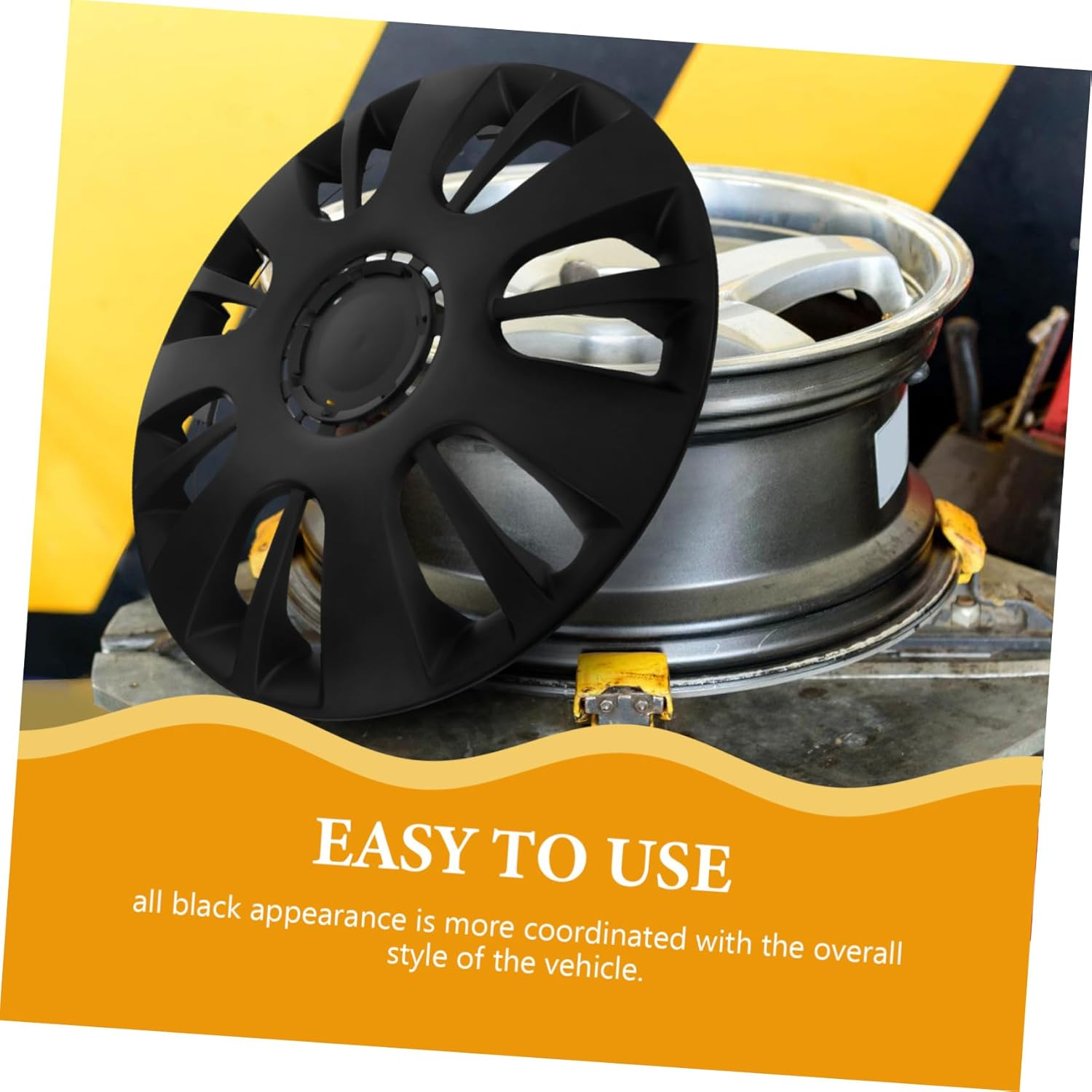 Mikinona Car Wheel Hub Covers Decorative Hubcaps for Car Rim Automotive Wheel Rim Covers image number 3