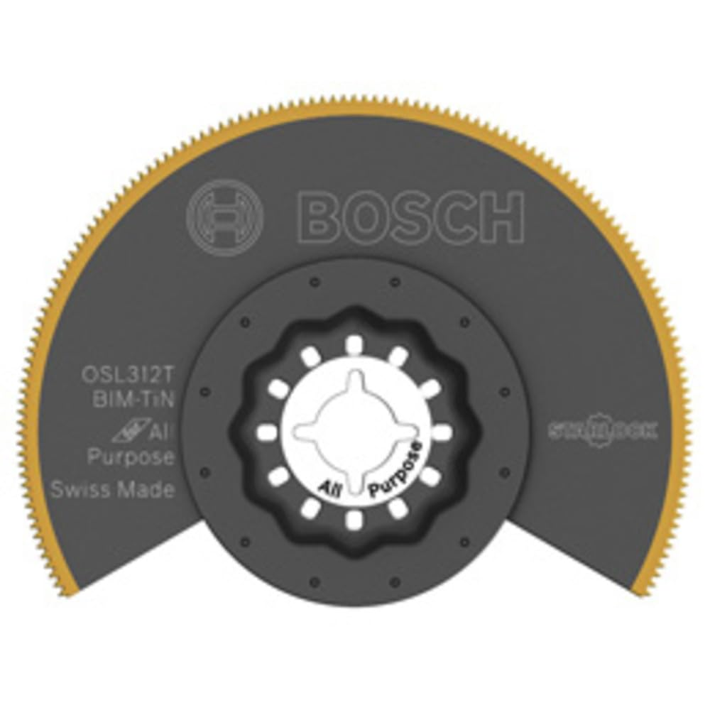 Bosch OSL312T Starlock Titanium Bi-Metal Segmented Saw Blade, 3-1/2" image number 3