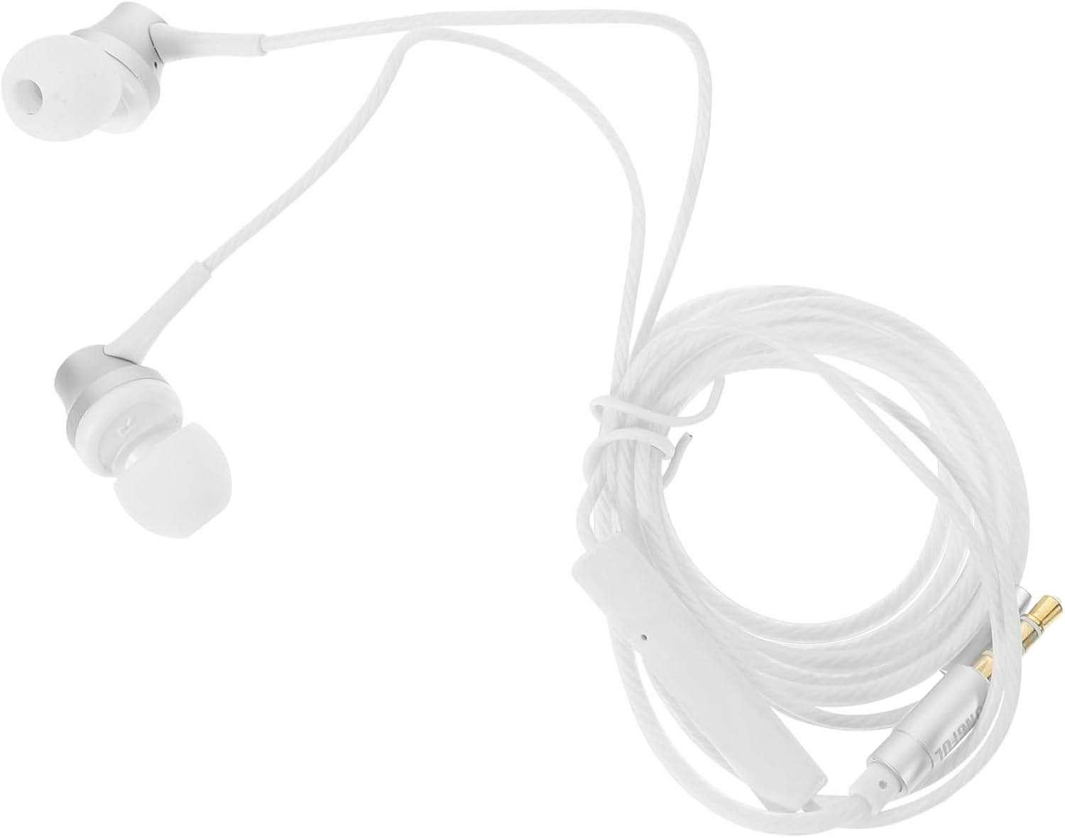 CLISPEED -Ear Earphones with 3.5Mm Plug and Volume Control, Wired Ergonomic Earbuds for Phones, Tablets, Laptops, Compatible with Desktop Computers, Random Color, Suitable for Daily Audio Use image number 6