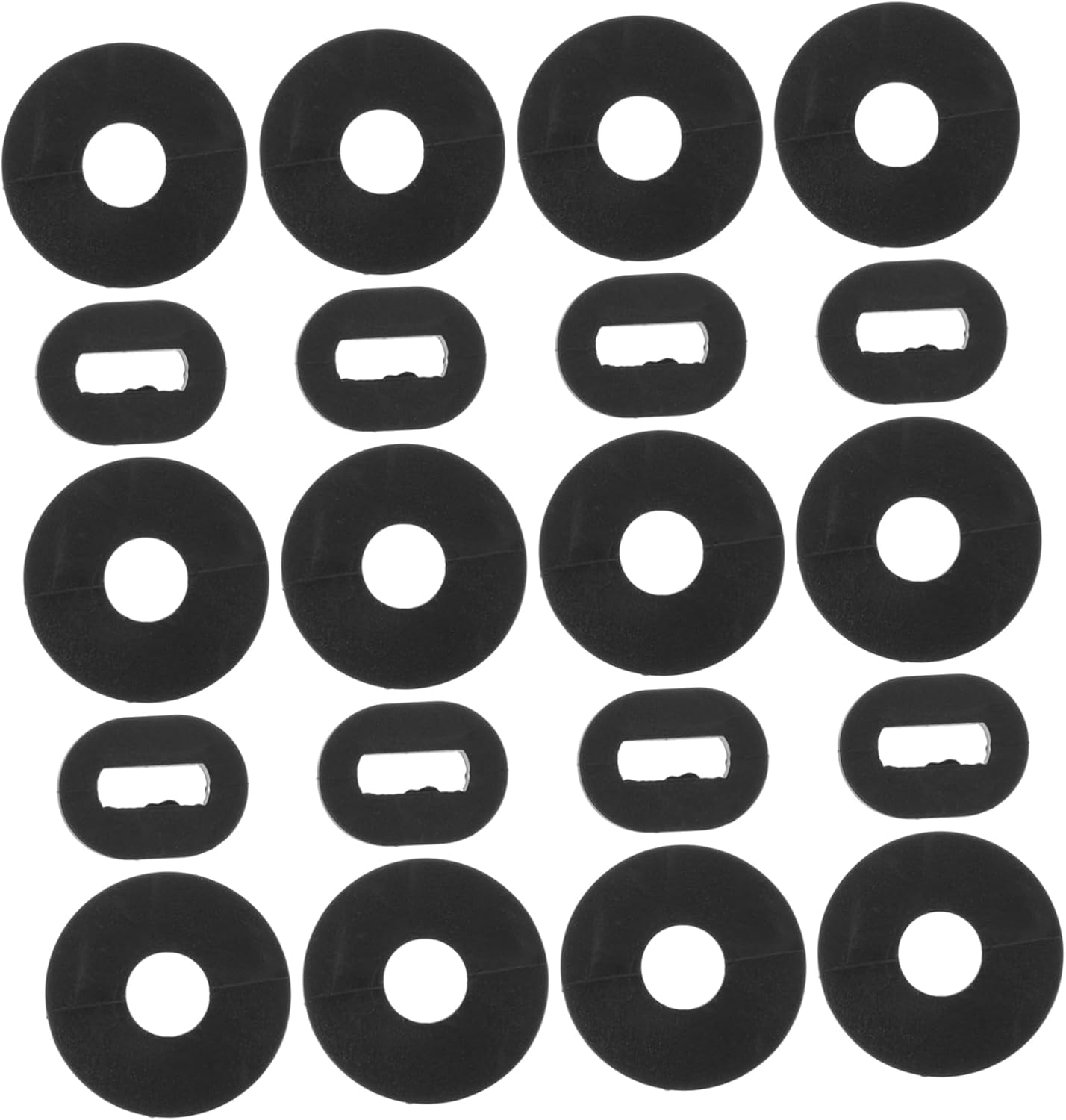 Iplusmile 3Sets Motorcycle Rubber Grommets Replacement Kits for Wiring Essential Accessories for Motorbike Maintenance and Repair