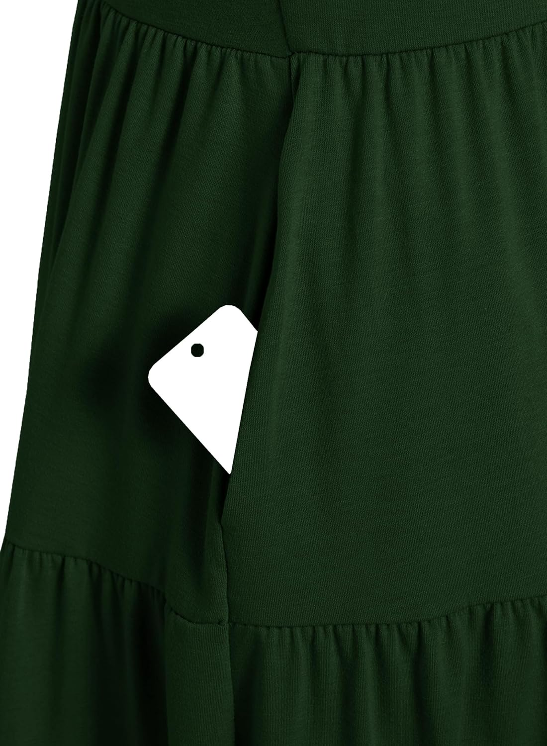 Women'S Maternity Nursing Dress Ruffle Cap Sleeve Breastfeeding with Pockets