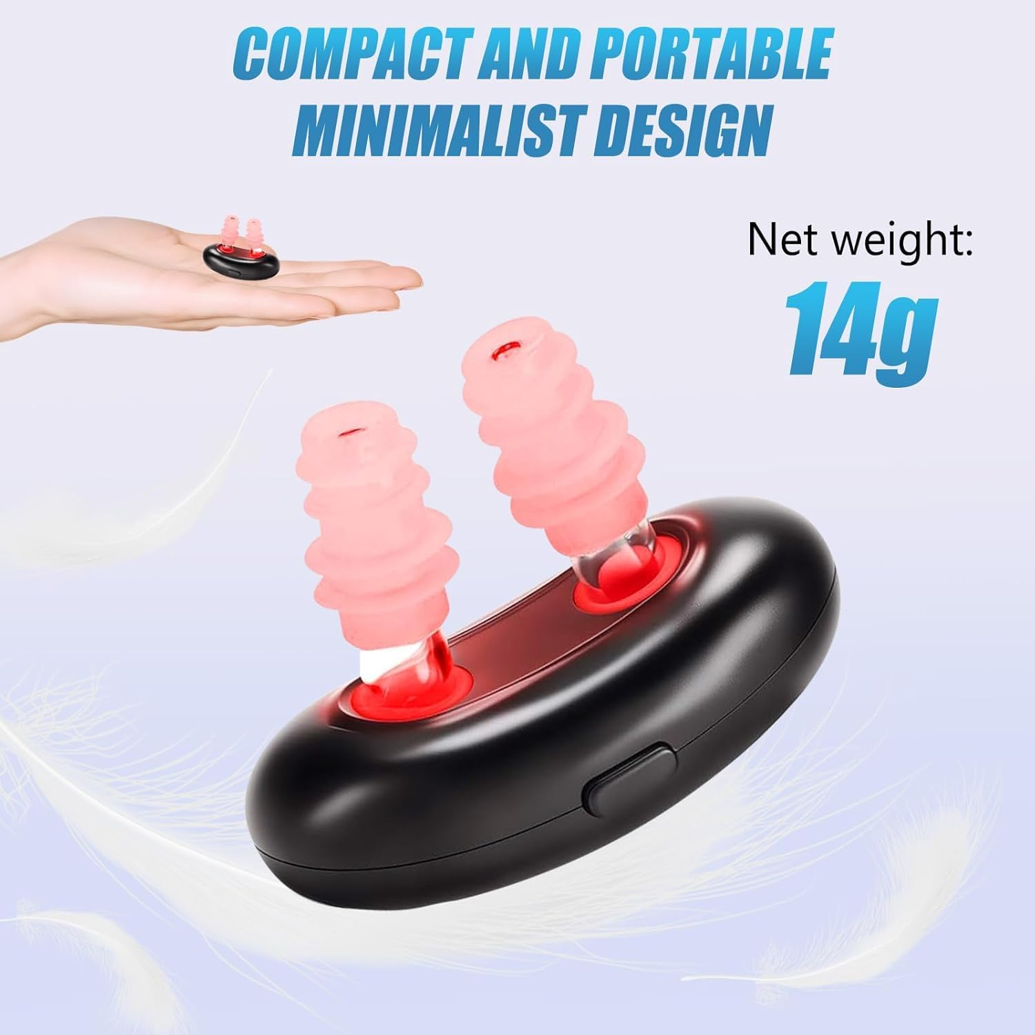 Lim Energy Red Light Therapy for Nose - Nasal Red Light Therapy Device,Led Nasal Soothing Device with Portable Design, Usb-Powered Red Light Therapy Instrument image number 4