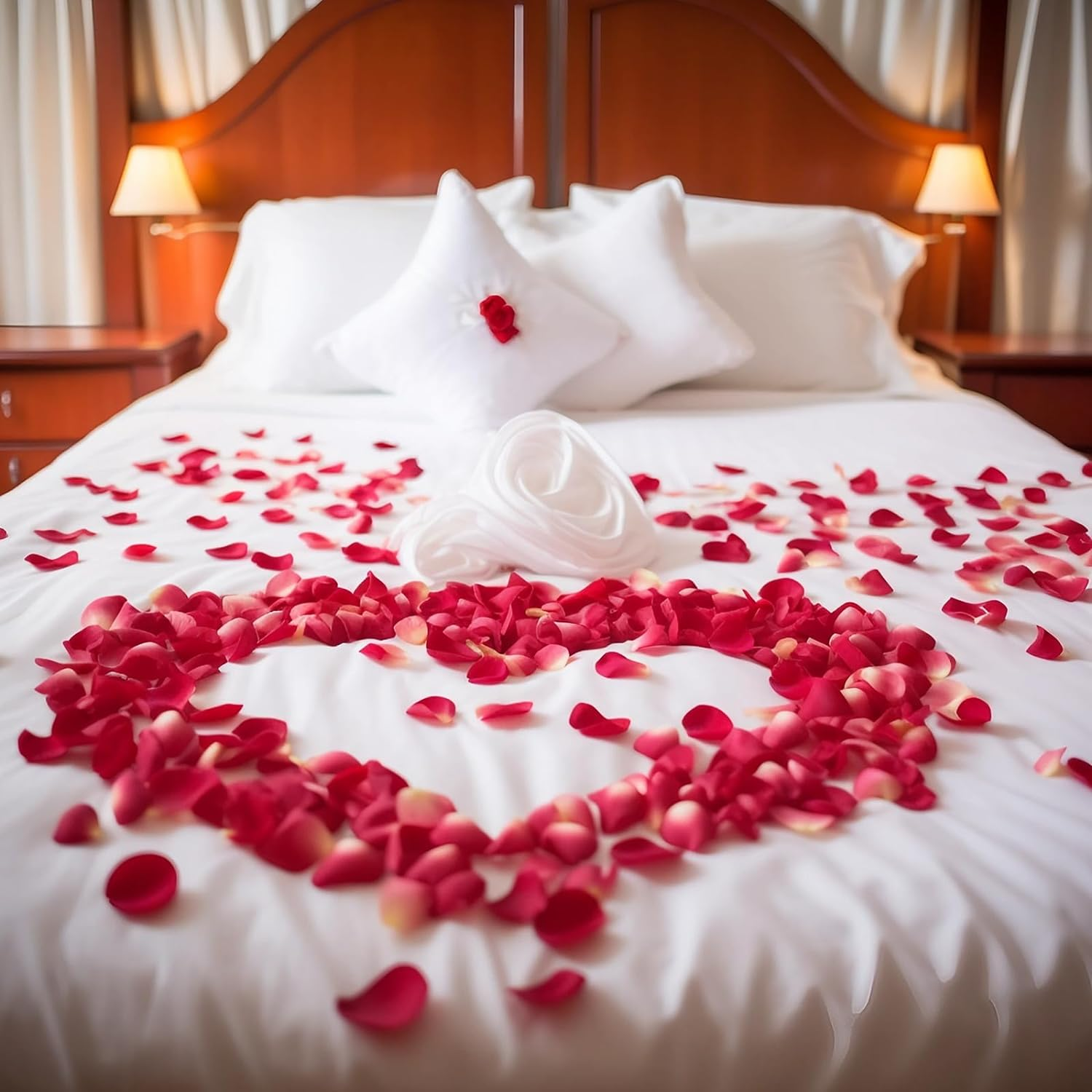 MIHUAGE Dried Rose Petals 5 OZ for Bath and Wedding Decorations - Real Natural, 150 Grams Fragrant and Perfect for Confetti Crafting and Accessories image number 4