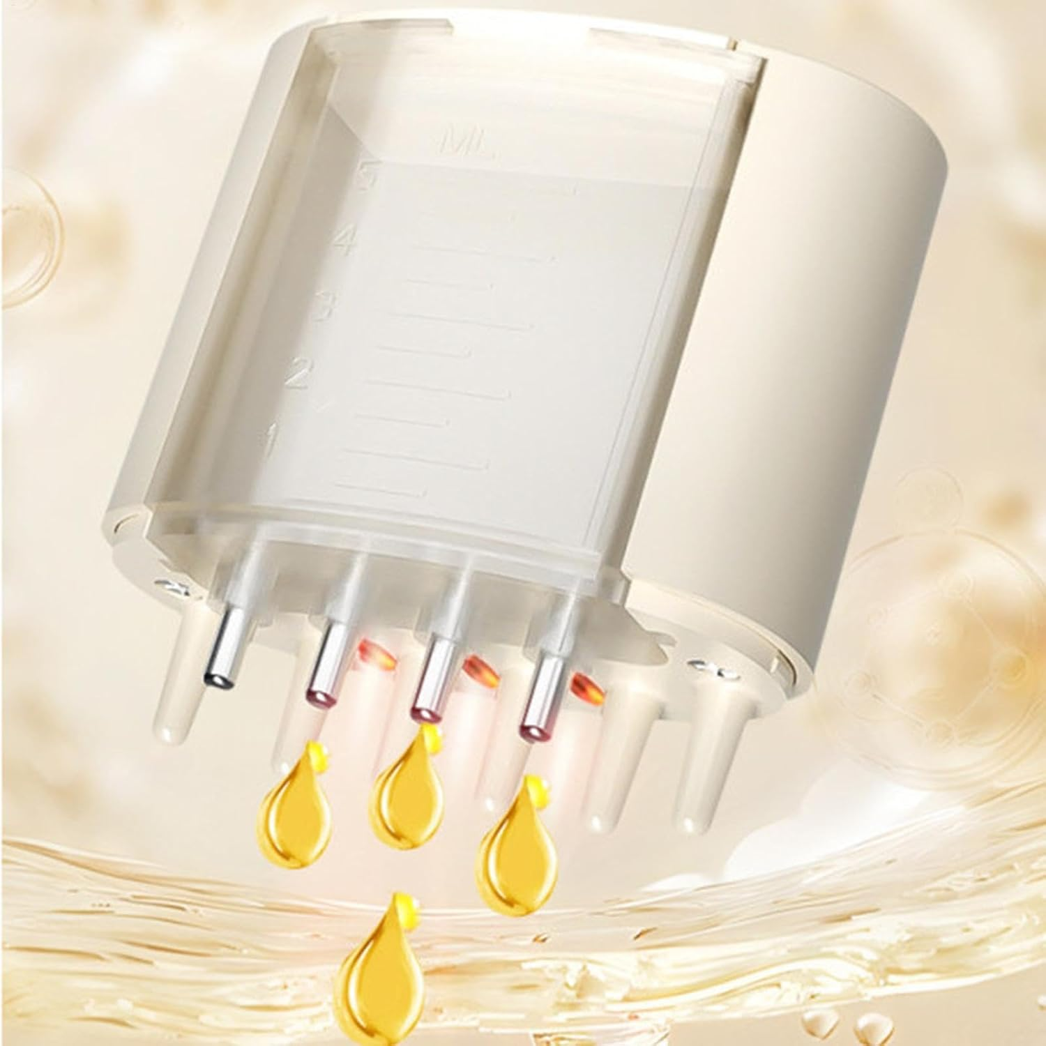 Hair Growth Applicator, Scalp Massager Brush, Follicle Activator Tool, Hair Care Brush, Rechargeable Hair Comb, Waterproof Hair Applicator, Scalp Massage Comb, 5Ml Hair Applicator image number 3