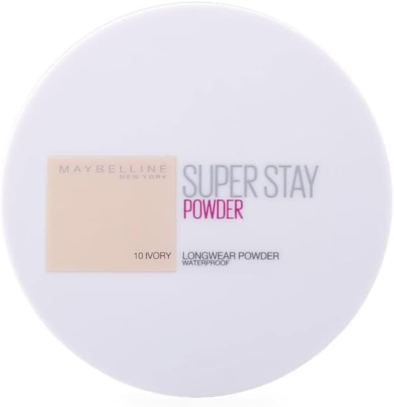 Maybelline Superstay Longwear Waterproof Powder - 10 Ivory