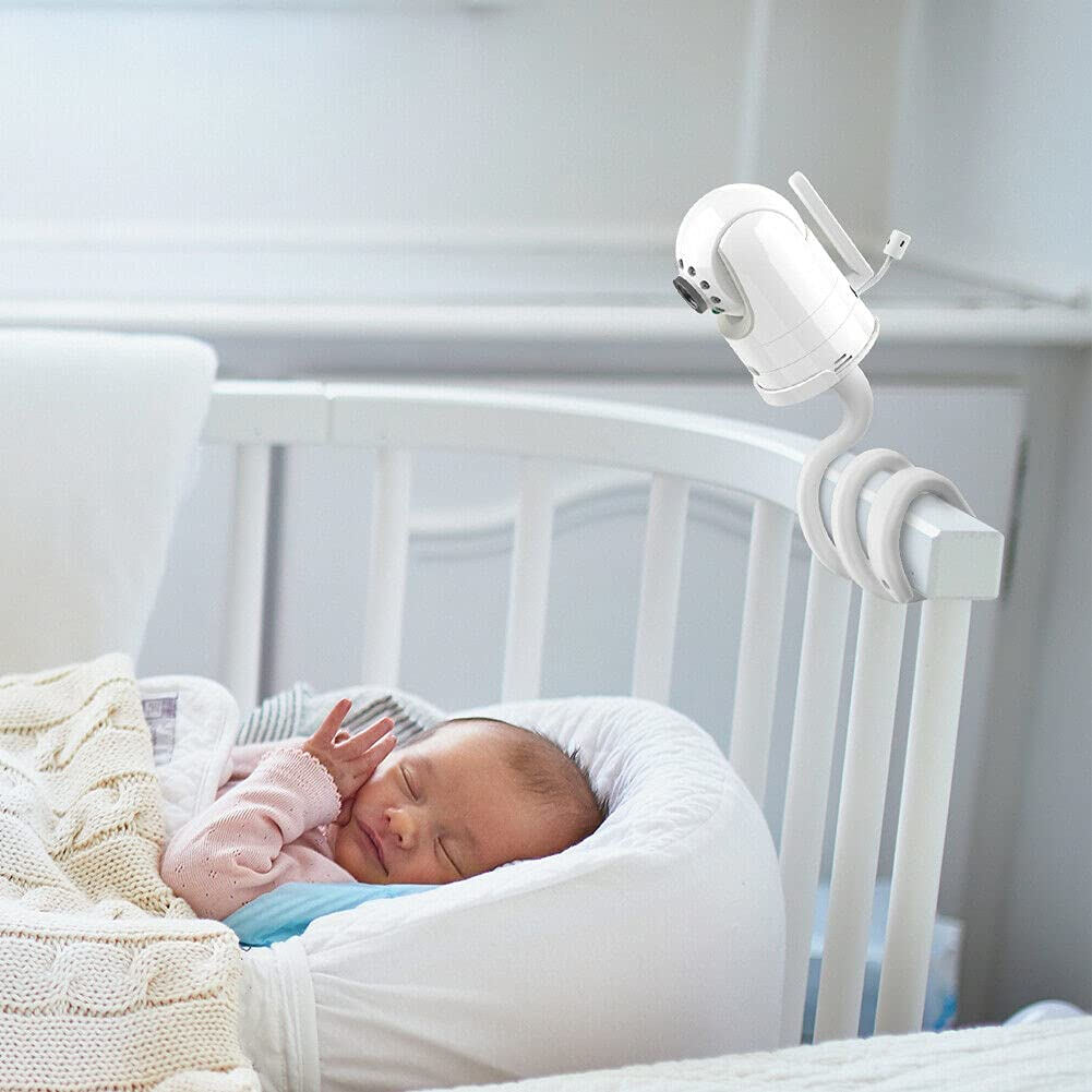 HOLACA Flexible Twist Mount Holder for Infant Optics DXR-8/ DXR-8 PRO Baby Monitor