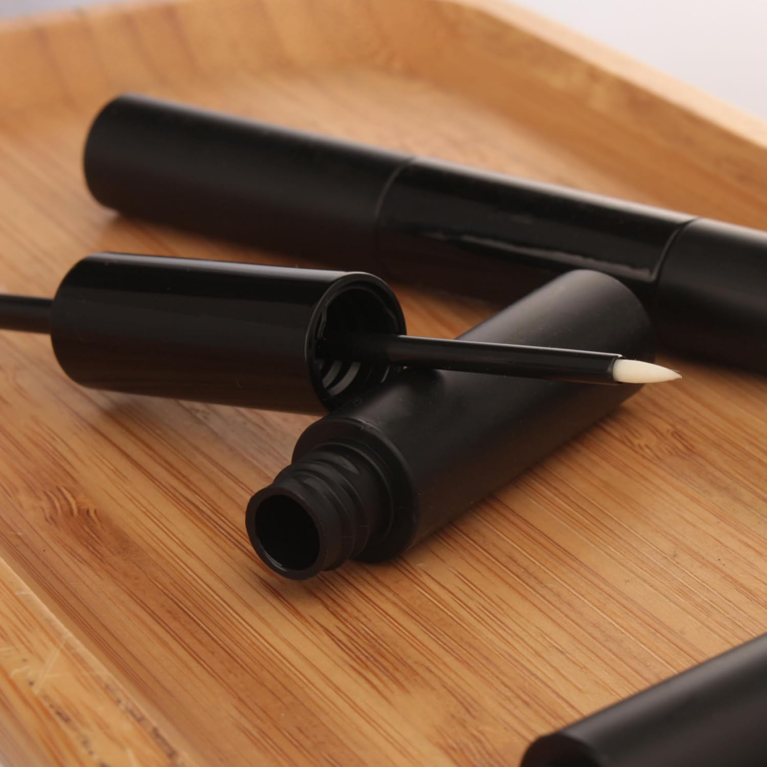 COSIDEA 10PCS Empty 5Mlx2 Dual Ended Mascara Tubes and Eyeliner Tube 10Ml 2 in 1 Mascara Tube and Wand for Castor Oil Eyelash Glue Bottle image number 6