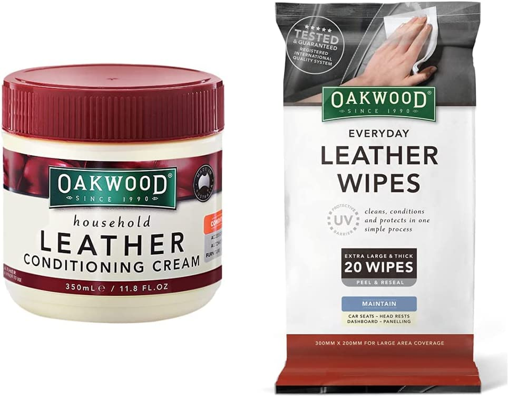 OAKWOOD Household Leather Care Conditioning Cream 350 Ml, White, 4115 image number 1