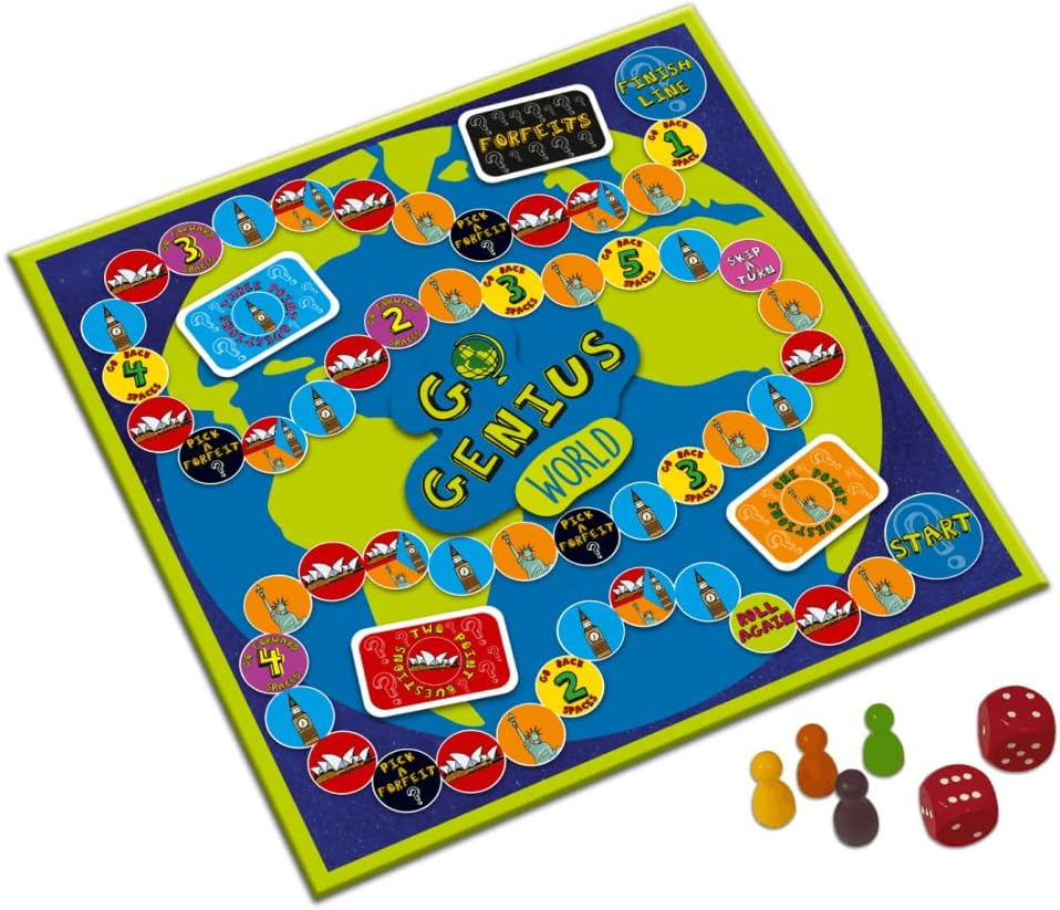 World the Board Game - 2-4 Players, Ages 6+ image number 2