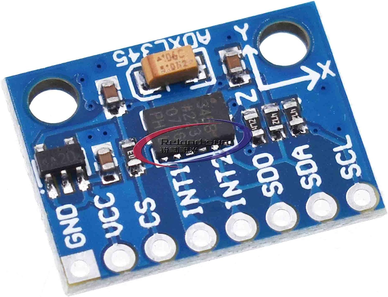 5Pcs GY-291 ADXL345 Digital Triaxial Acceleration of Gravity Inclination Module IIC SPI image number 2