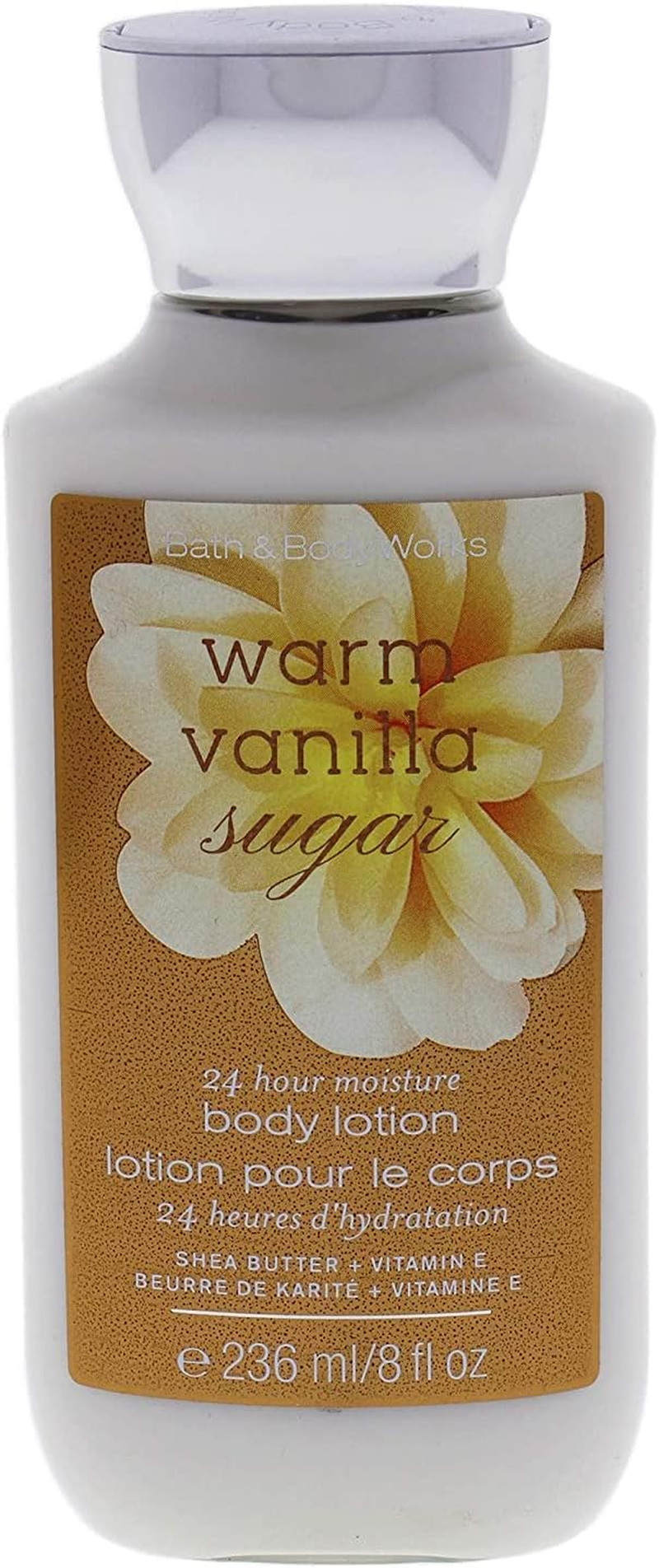 Bath & Body Works Shea and Vitamin E Body Lotion, Warm Vanilla Sugar, 8 Ounce