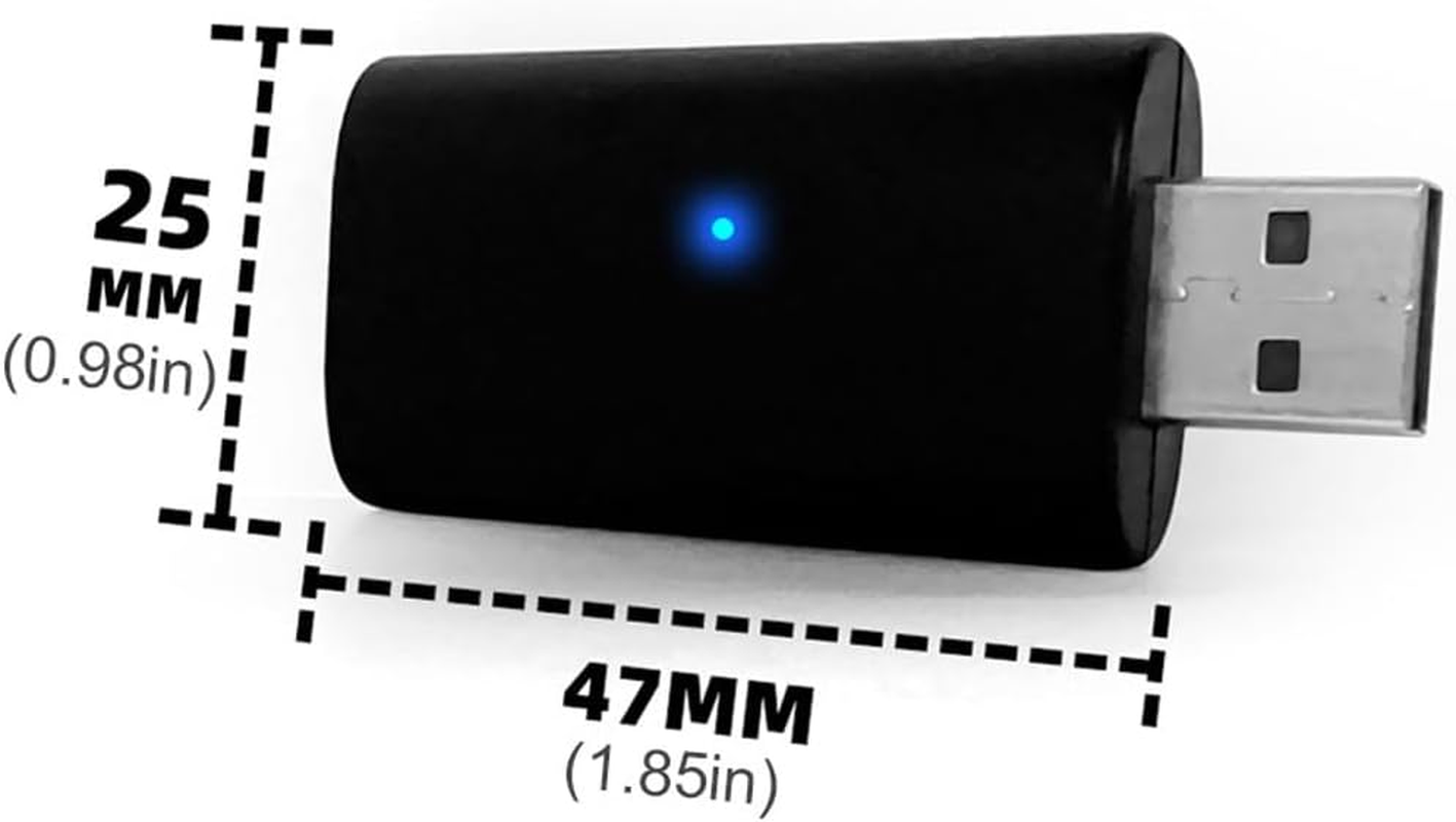 Wireless Carplay Adapter for Car Radio, Apple Carplay Dongle Adapter Convert Wired Carplay to Wireless Carplay for Car Stereo, Wireless Apple Carplay Adapter Auto-Connect for Ios 10+ Smooth and Stable image number 4