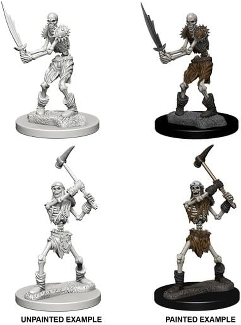 Wizkids WZK72559 Miniatures D&D Nolzurs Marvelous Unpainted Minis Skeletons image number 2