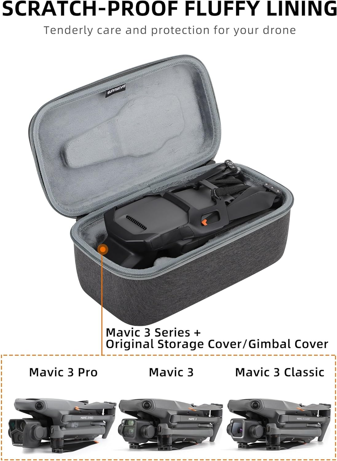 Camgo Sunnylife Drone Body Carry Case for Mavic 3 / Mavic 3 Classic/Mavic 3 Pro image number 4