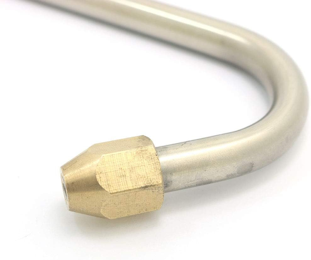 NUZAMAS U Shape 32Cm High Pressure Washer Spray Nozzle Attachment, Extend Bended, Angled Hose, Bended for Easy Underbody Cleaning, Quick Connector, Boat Car Home Decking Driveway Wash and Cleaning image number 1