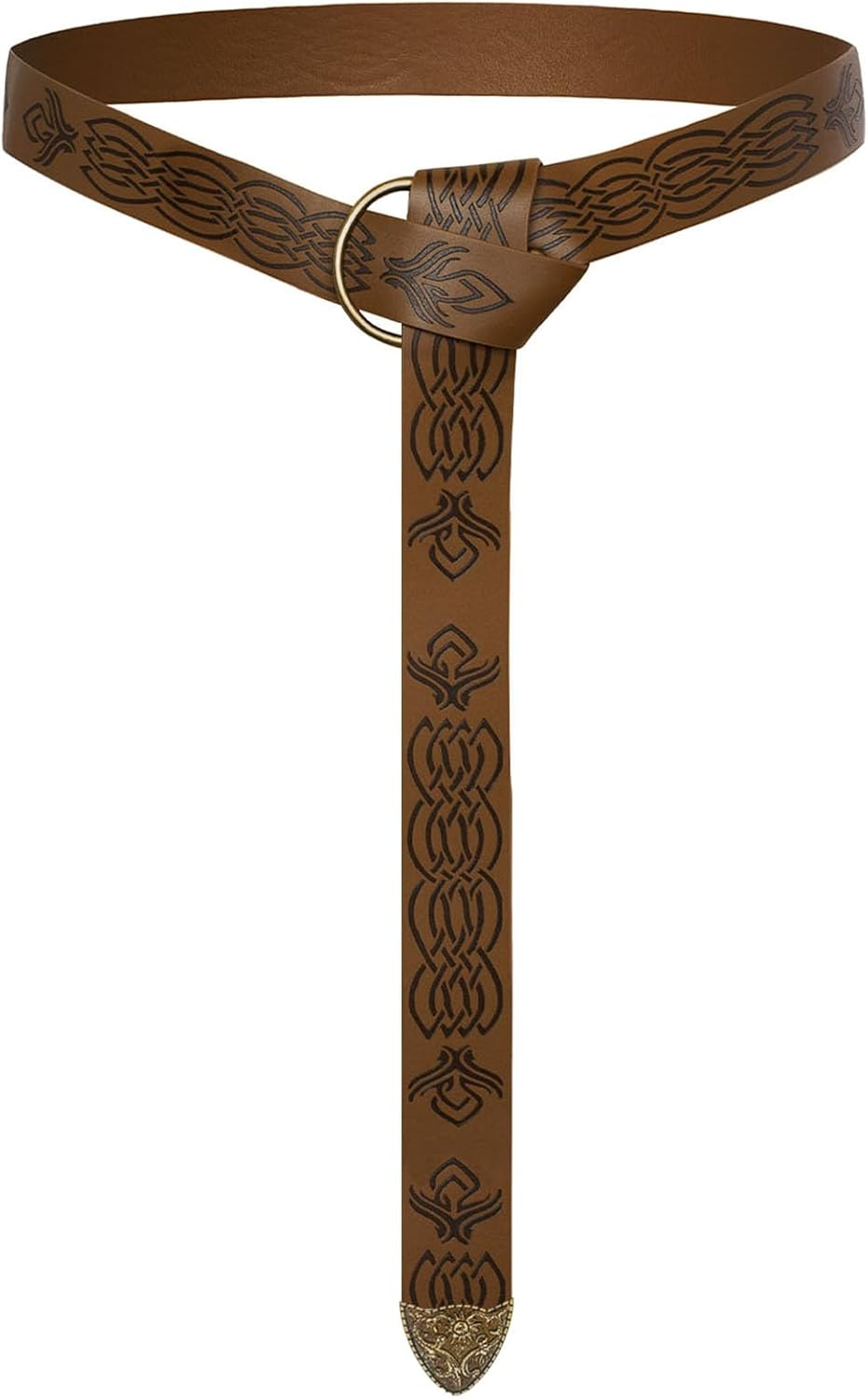 Scarlet Darkness Medieval Leather Belt Renaissance Accessory Pirate Viking Belt