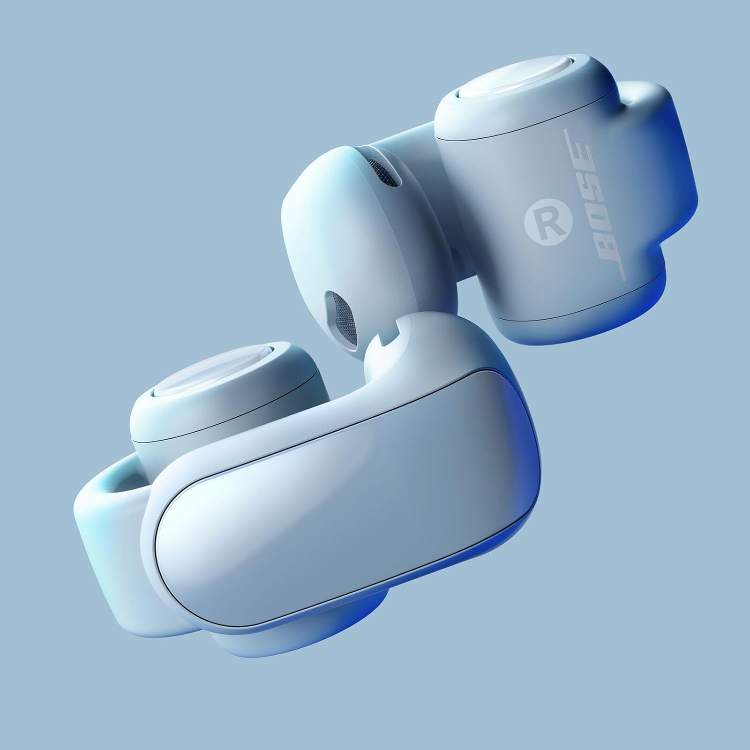 Bose Ultra Open Bluetooth Earbuds with Openaudio Technology, Open Ear Wireless Earbuds, up to 48 Hours of Battery Life, Moonstone Blue - Limited Edition Colour image number 6
