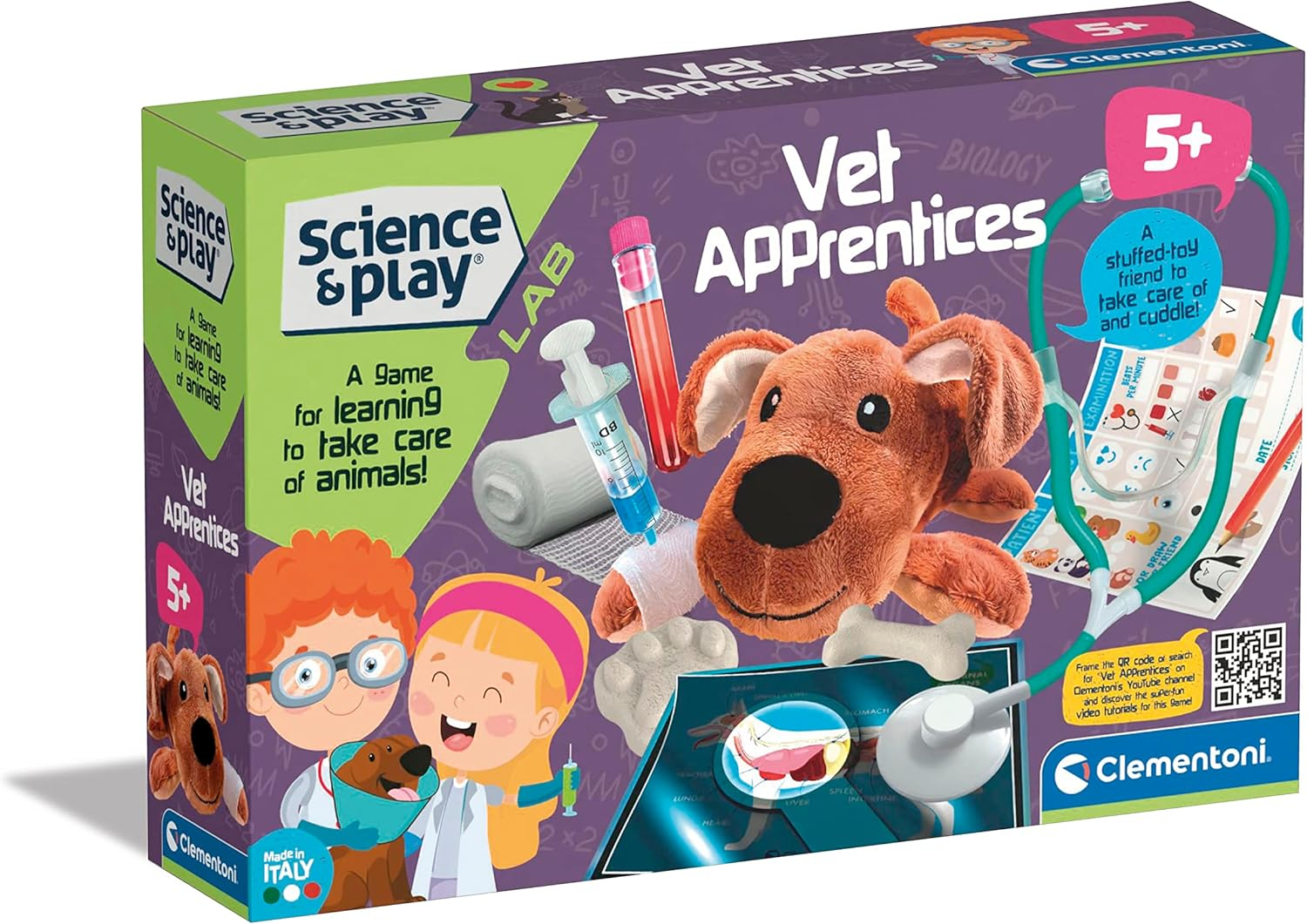 Clementoni Vet Apprentices Experiment Kit Game image number 2