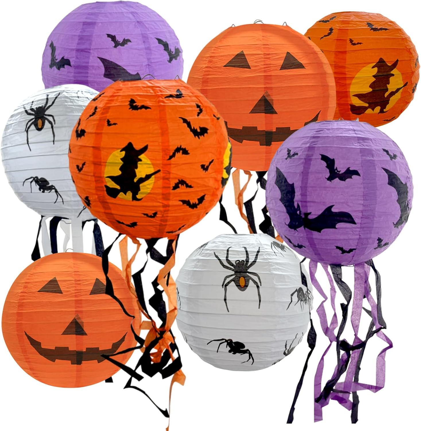 4Pcs Mushroom Shaped Paper Lanterns Hanging Mushroom Decoration Birthday Party Decor Cute Decoration for Jungle Wonderland Theme Party Garden Wedding Kids Room (Mushroom/Red)