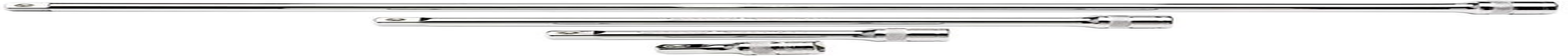 Draper 16769 1/2-Inch Square Drive Extension Bar Set, 4 Piece