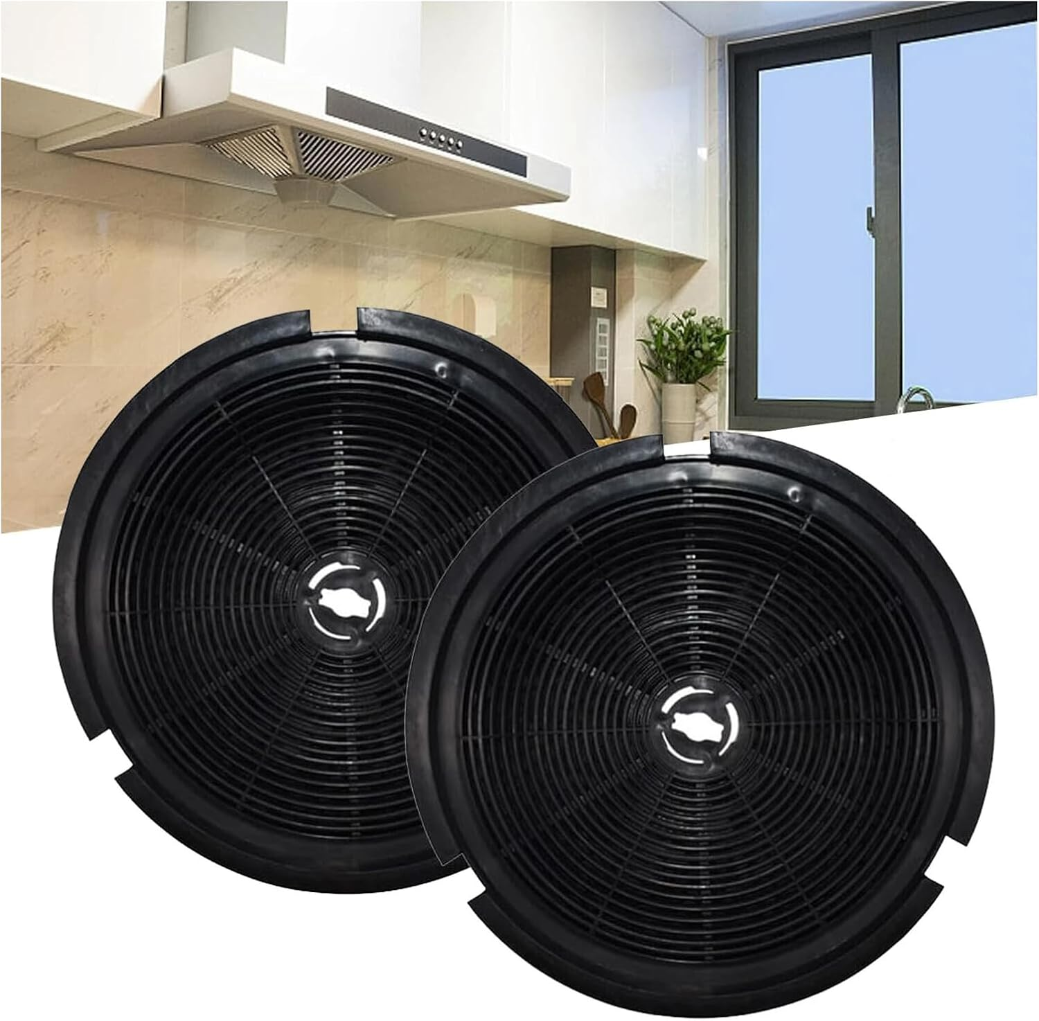 Activated Carbon Filters Range Hood Filters Compatible with Wetinghouse and Chef Rangehoods image number 5