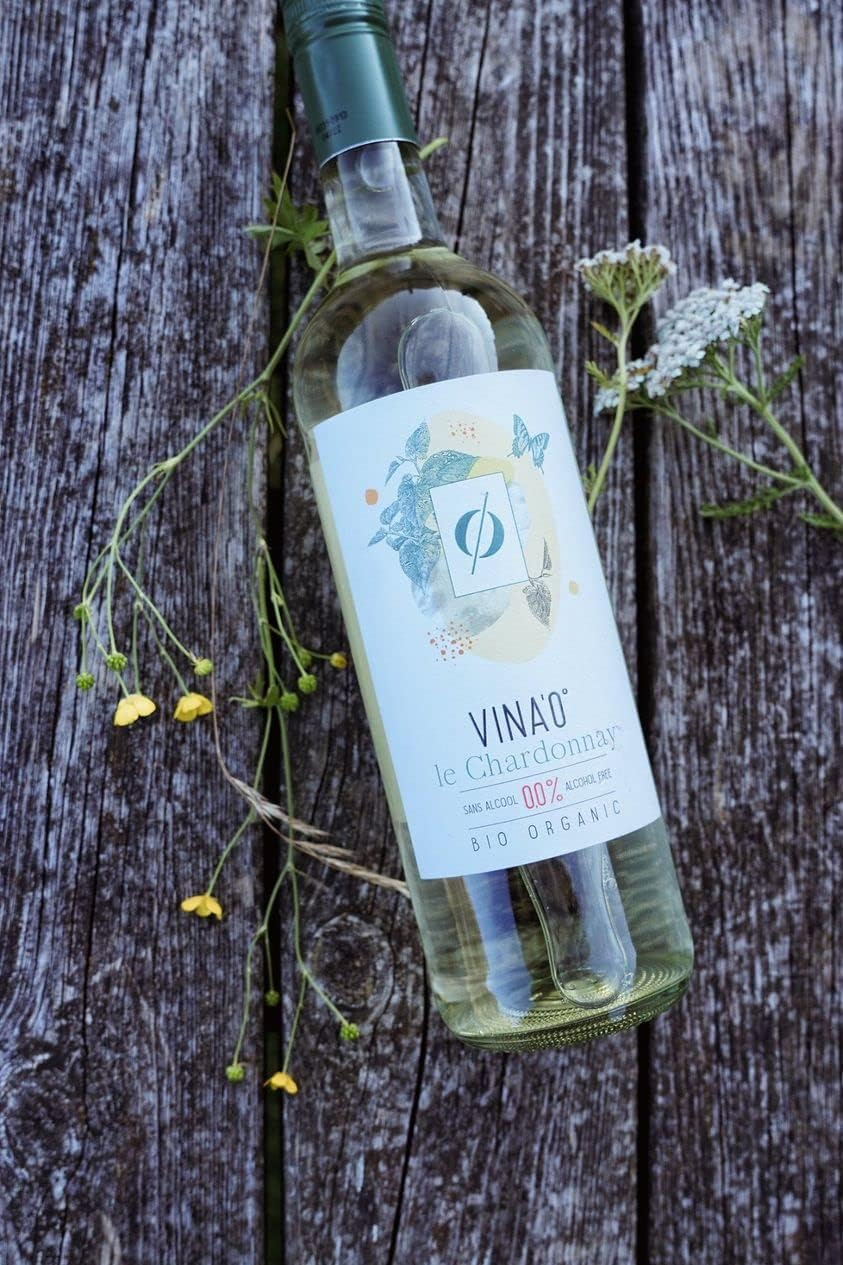 UNIVERS DRINK VINA&rsquo;0 Le Chardonnay Alcohol-Free Organic White Wine 750 Ml image number 4
