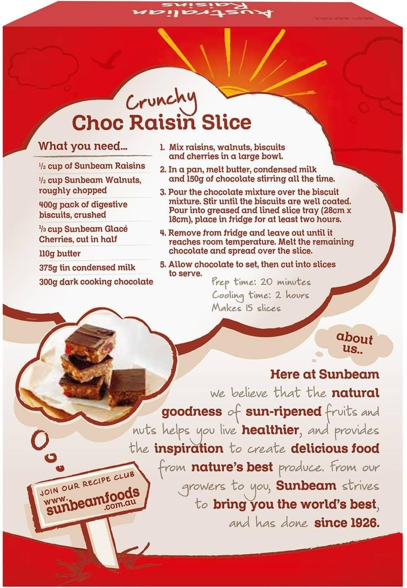 Sunbeam Australian Lexia Raisins 375 G