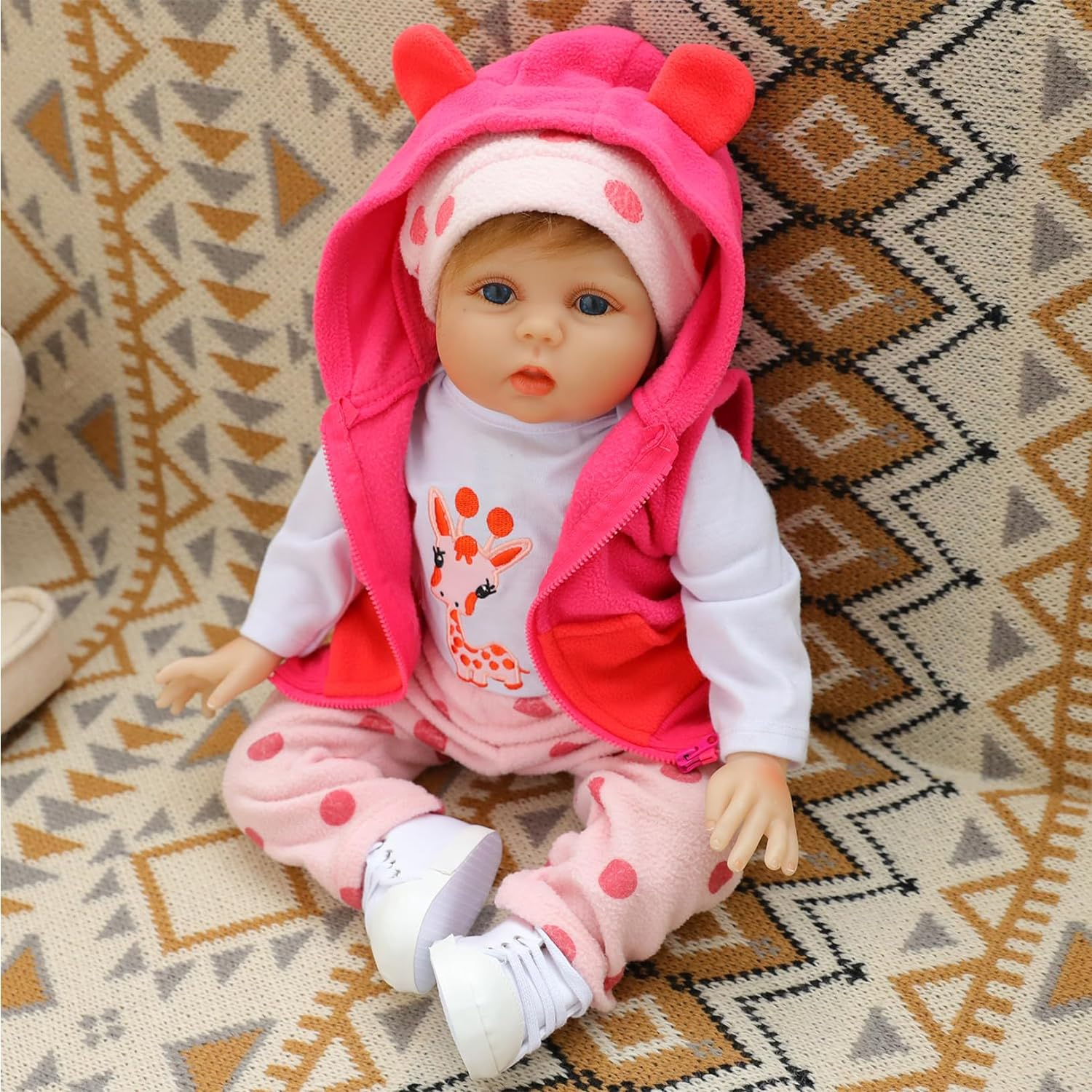 ZIYIUI Reborn Baby Dolls Clothes New Reborn Babies Clothing Fit Suit for 20-22 Inch Dolls