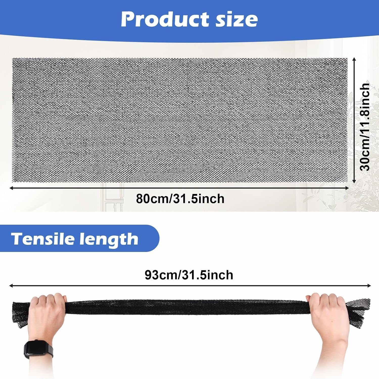 4 Pcs African Exfoliating Net,African Net, 80&times;30Cm African Net Bathing Sponge, Nylon Back Bathing Accessories, Deep Cleaning African Exfoliating Sponge for Men and Women (Multicolour) image number 6