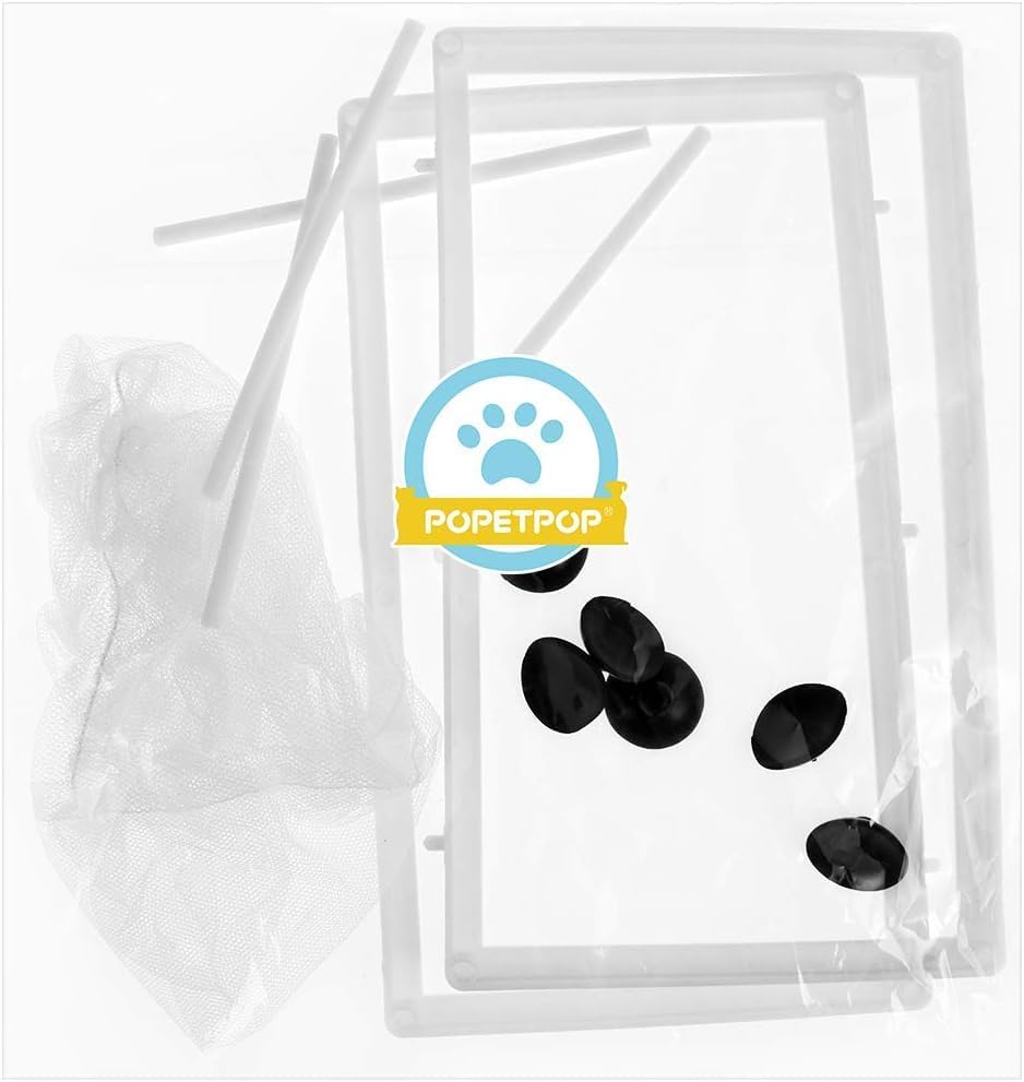 1PCS Fish Breeder Net - Nursery for Aquarium-Fish Breeding Net - Hang on Box,Fish Breeder Box for Hatchery (L) image number 4