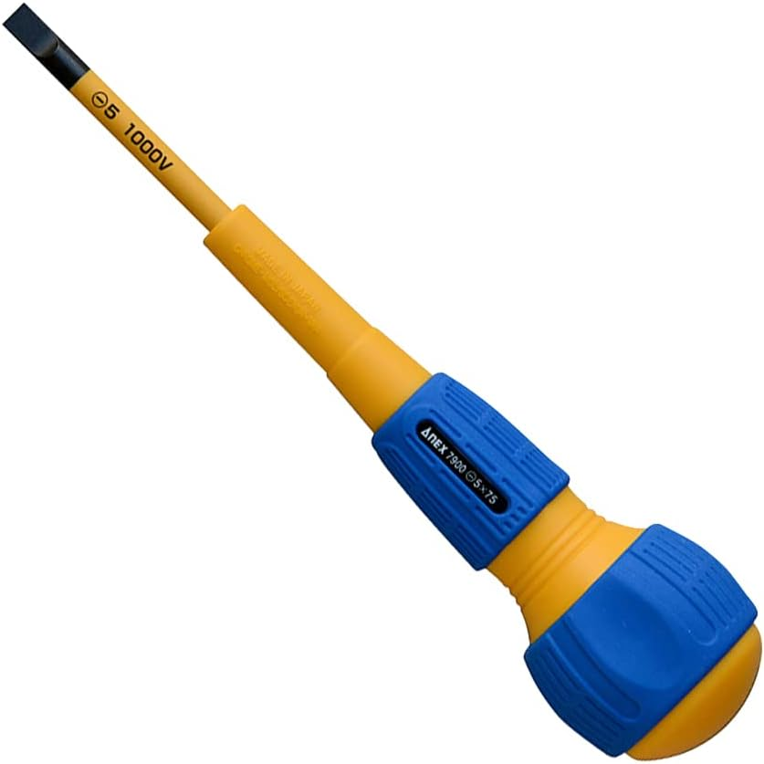 ANEX Driver Insulated 1000 V Compatible, Fall Prevention, Slim Tip, Electrical Work -6 X 150 No. 1785 image number 4