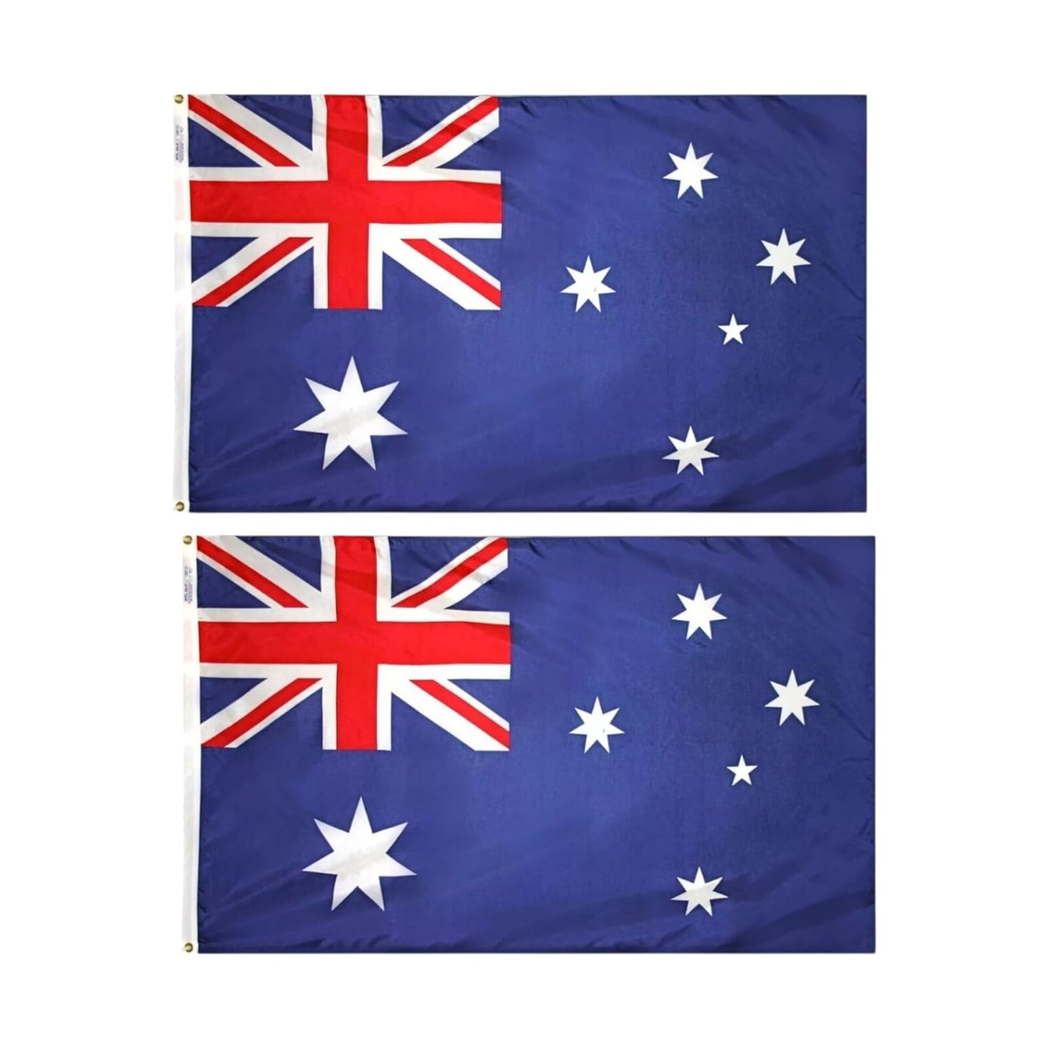 54X108Cm Australian Flag - Premium Outdoor Aussie Flag for National Pride & Sports, Heavy-Duty, Fade-Resistant, with Eyelets, Perfect for Australia Day Celebrations (1) image number 4