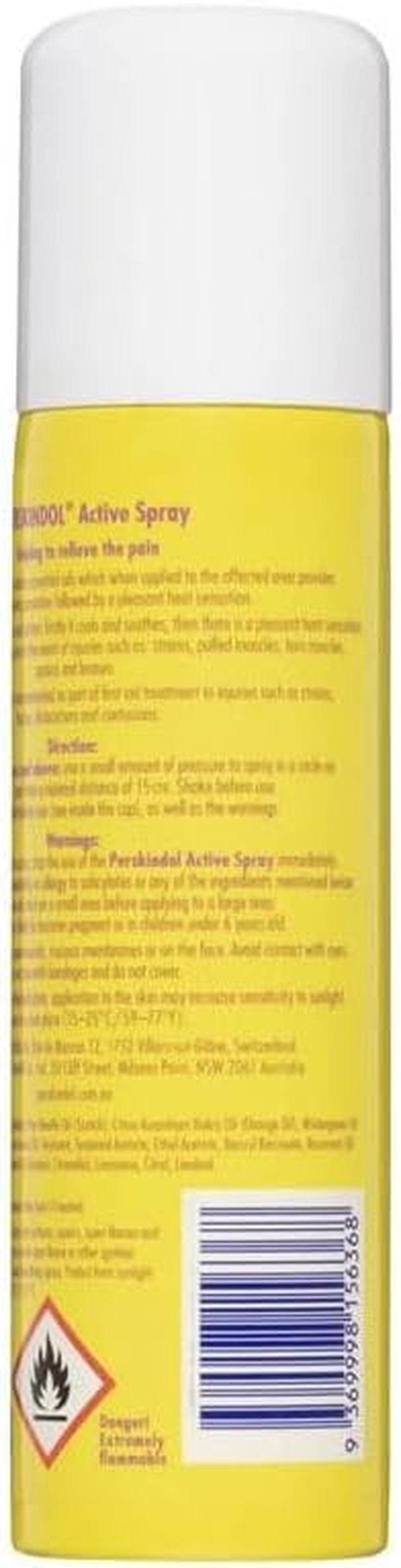 Perskindol Active Pain Relief Spray, 150 Ml &ndash; Dual-Action Cooling & Heating Formula for Muscle & Joint Relief &ndash; No-Touch Application for Strains, Bruises & Injuries image number 6