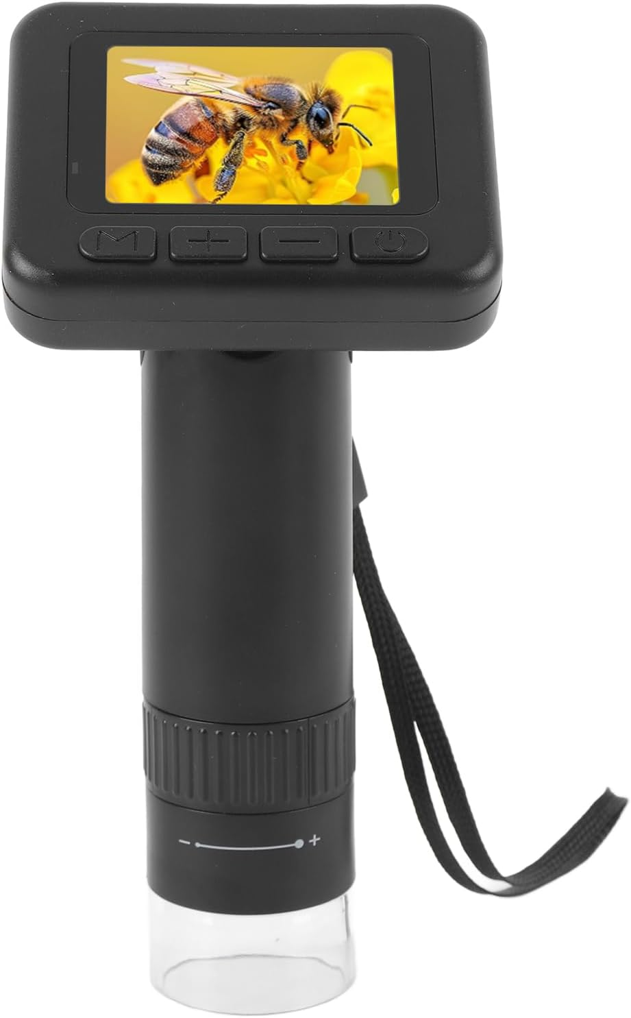 XUMIUZIY Portable Digital Microscope, 50X-1000X Magnification Handheld Microscopes with 2 Inch LCD Screen, 8 Adjustable LED Lights, USB Microscope Camera for Kids & Adults