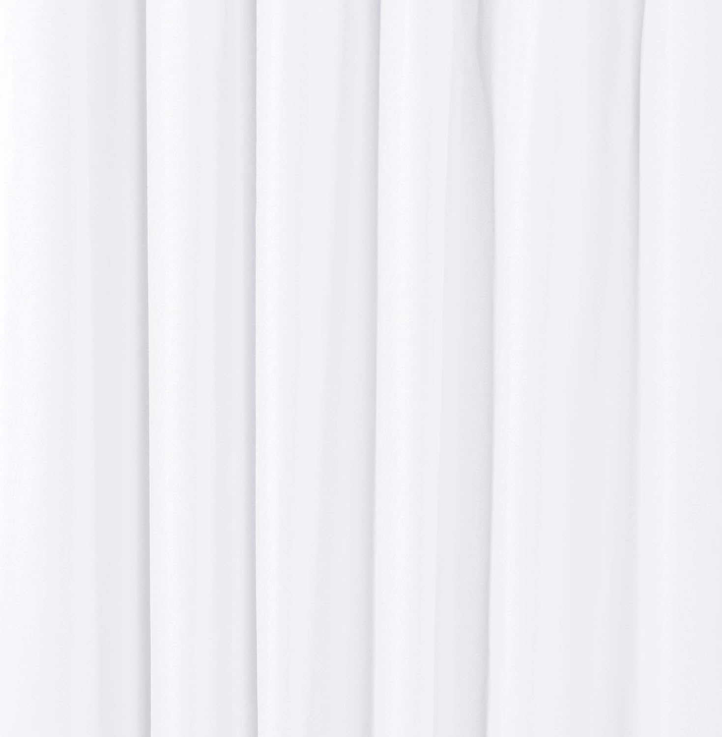 Amazon Basics Room Darkening Blackout Window Curtains with Grommets - White, 25.5W X 33.5L Cm (1 Panels) image number 4