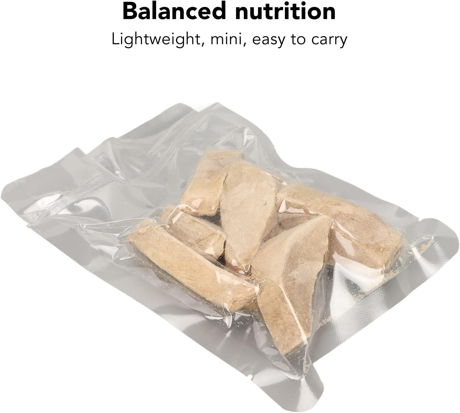 Dogs Freeze Dried Snacks, Freeze Dried Duck Pieces High Protein Healthy Freeze Dried Meat Treat, Pet Munchies Dog Food Nutritious Easy Digestion for Dogs Cats 1.2Oz image number 4