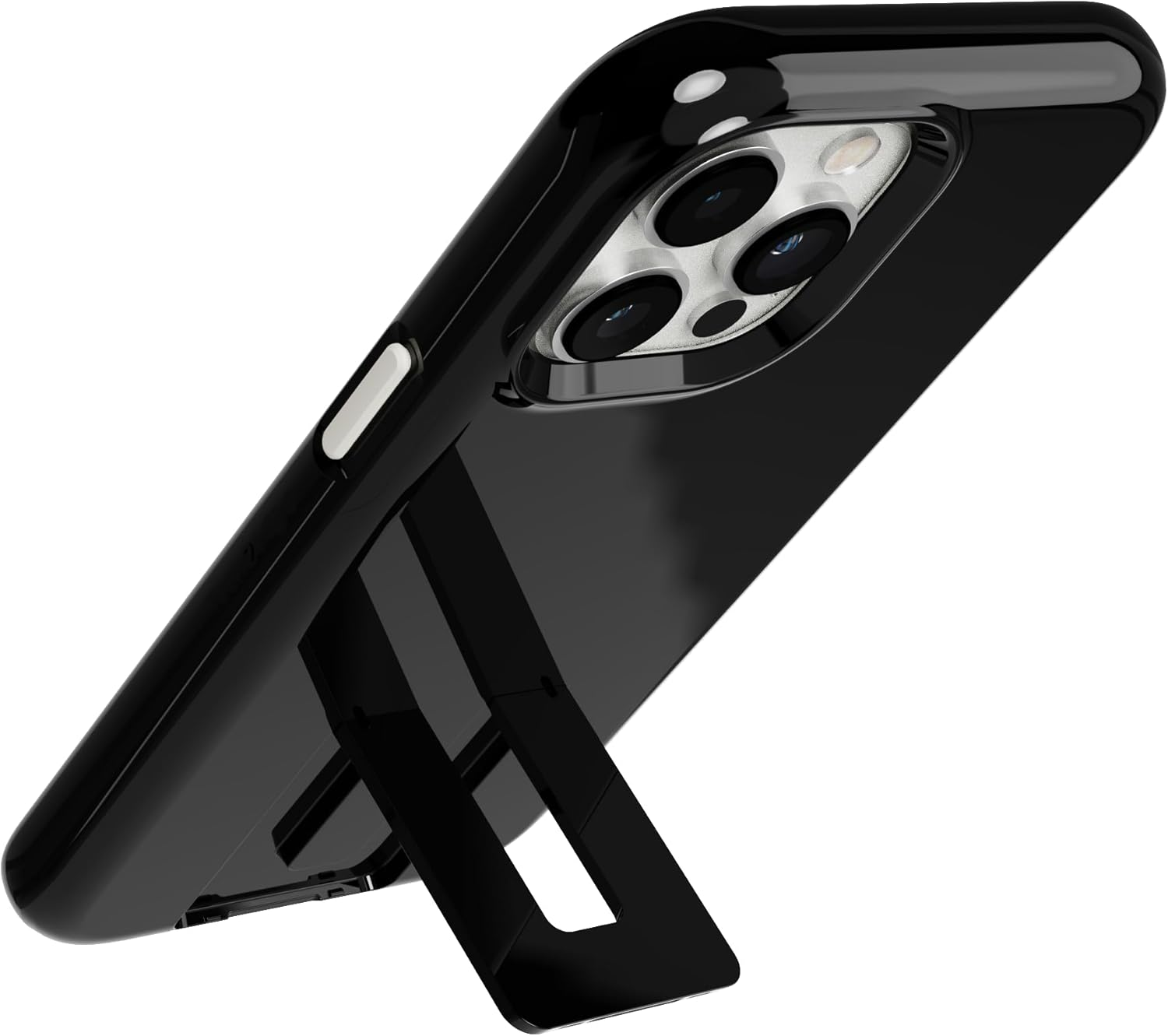 Tech21 Evocrystal Kick Case for Iphone 14 Pro Max - Magsafe Compatible - Impact Protection - Kickstand - White