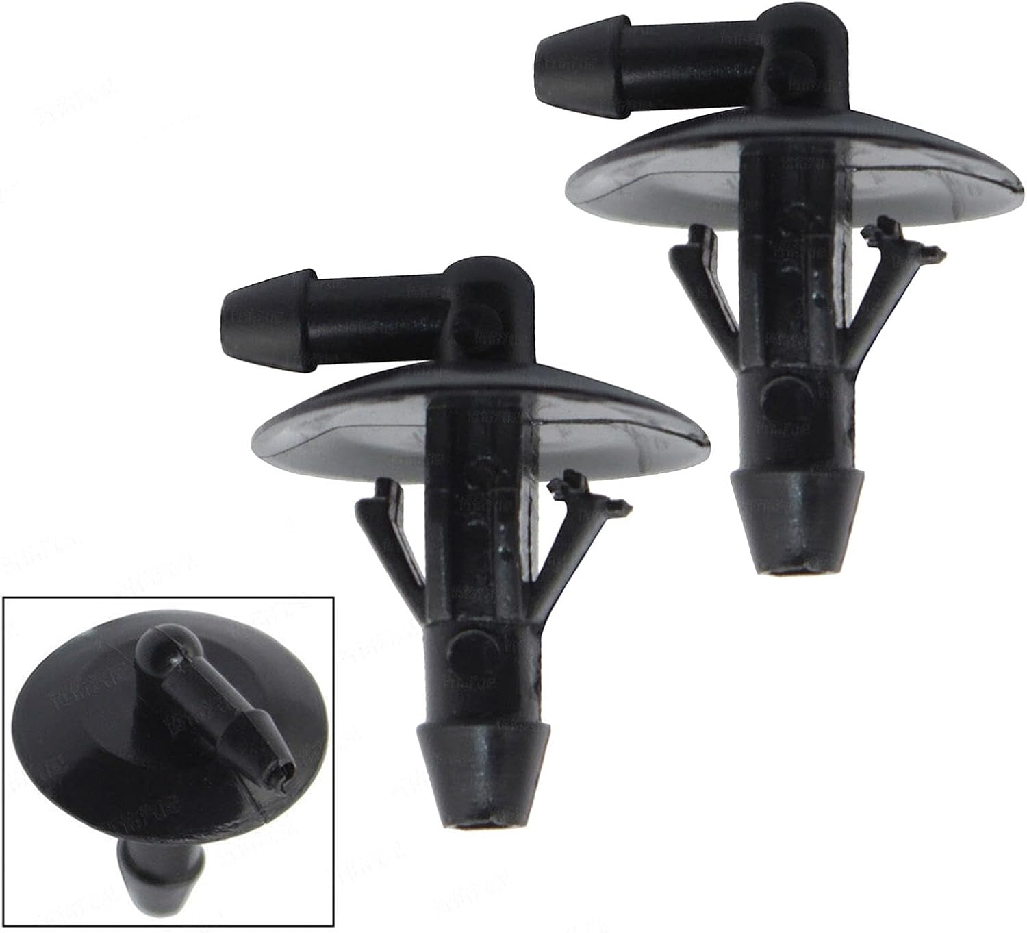 Magideal 2Pcs Car Windshield Washer Hose Connector, Windshield Washer Nozzle, 5125061AA Easy Installation for Sprinter 2500 3500 Accessories