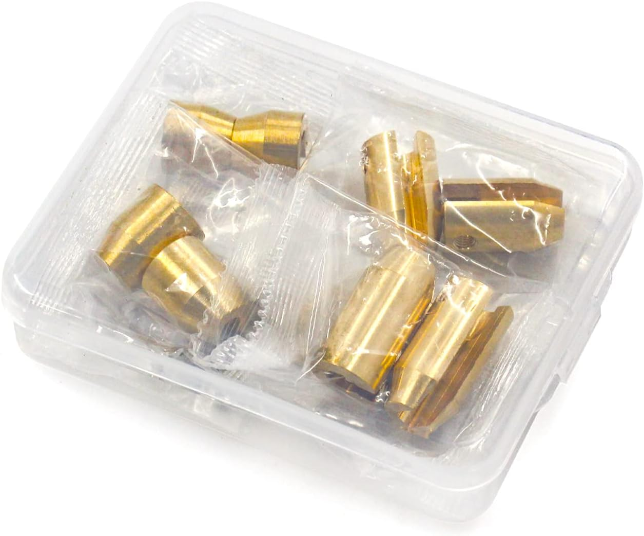 Shkalacar Pack of 12 Motorcycle Balancing Weights Spoke Wheel Weights Reusable Brass Wheel Spokes Balance Weights for Improved Wheel Balance image number 1