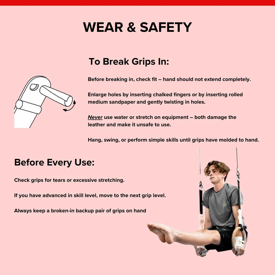 Reisport Men'S Hook and Loop Ring Grip image number 2