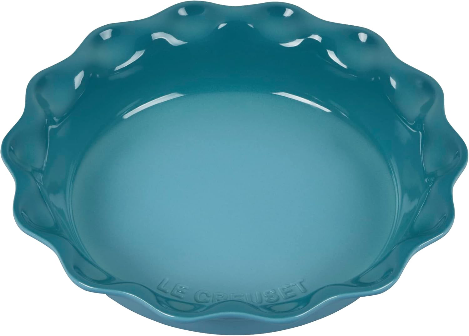 Le Creuset Heritage Stoneware round Pie Dish 23Cm, 9 Inch, 1.2 Litre Cerise