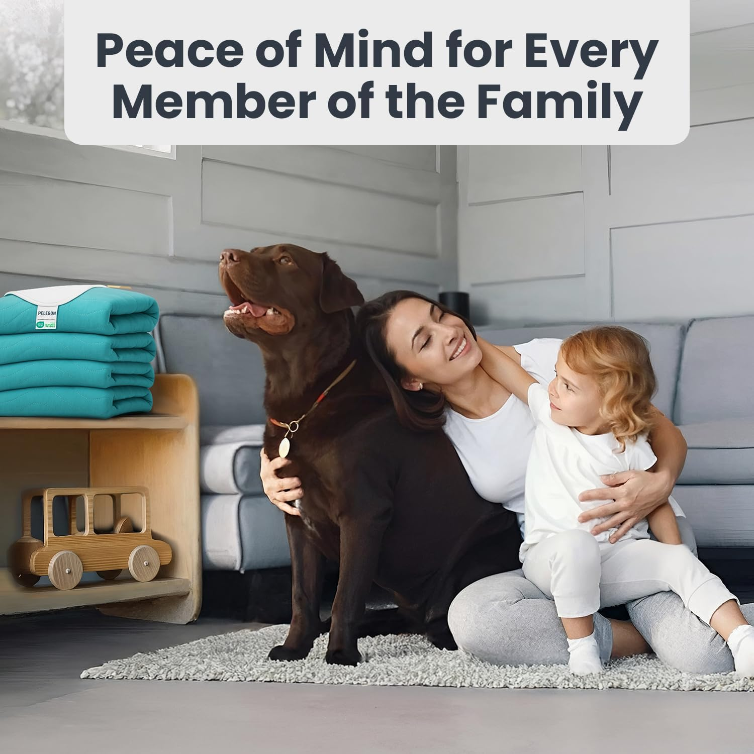 Bed Pads Washable Waterproof 34" X 36" (Pack of 2) - Incontinence Bed Pads for Adults and Kids - Heavy Absorbency Reusable Bed Pads - Chuck Pads - Waterproof Protective Pad for Bed image number 4