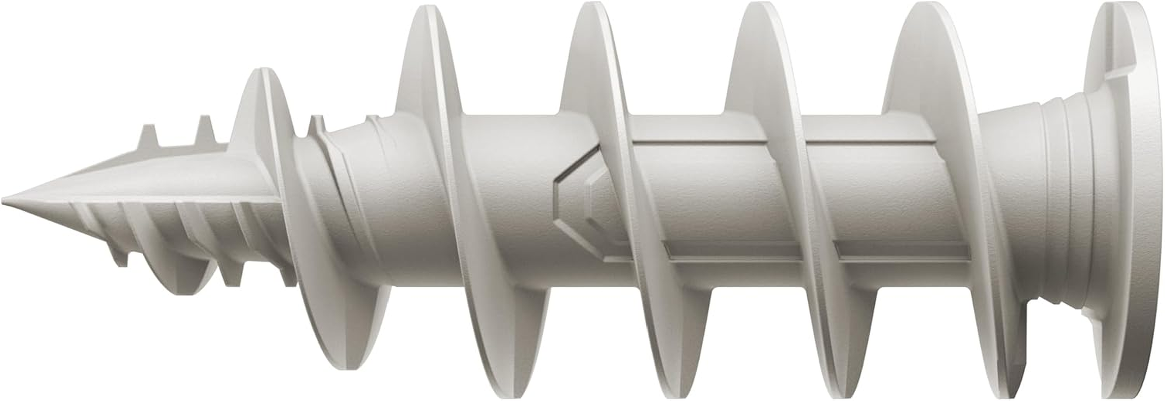 Fischer FID II Insulation Dowels Plastic Dowels for Attaching Light Objects in Insulation Materials, Universal Use, No Pre-Drilling, Pack of 50 image number 5