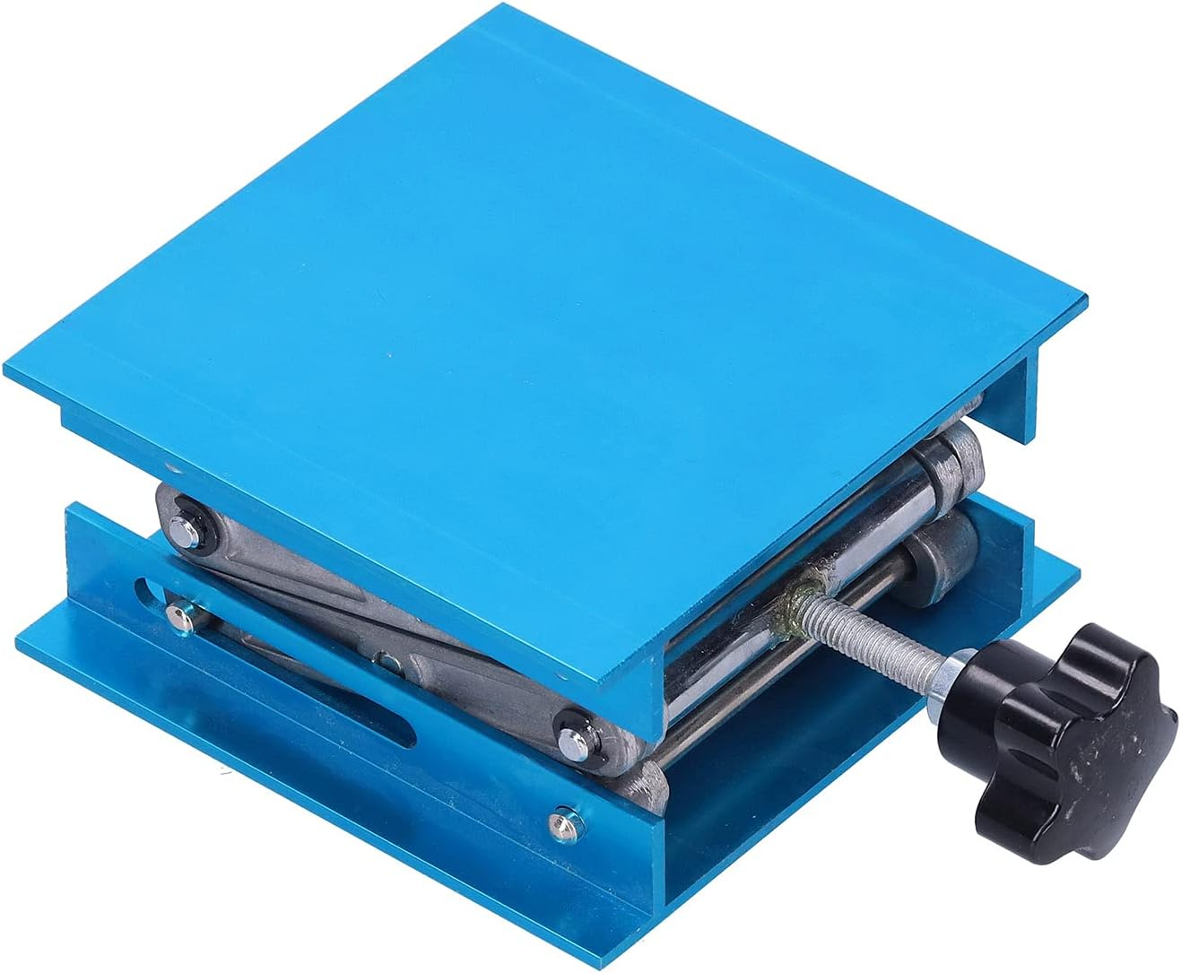 4 X 4 Inch Laboratory Lifting Platform, 100X100Mm Aluminum Oxide Lab Lifting Stand Table, Expandable Lifting Height 52Mm-145Mm image number 3