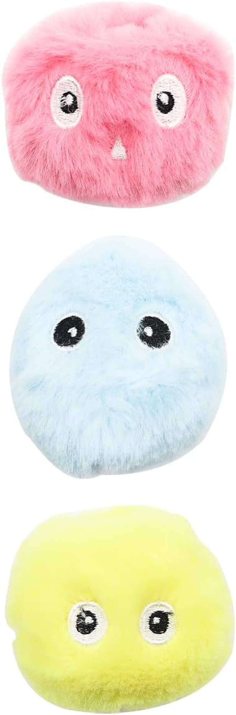 Tiardey 3 Pieces Cat Balls, Interactive Cat Ball with Sound, Kitten Plush Ball, Interactive Cat Ball with Lifelike Animal Sounds for Cats image number 5