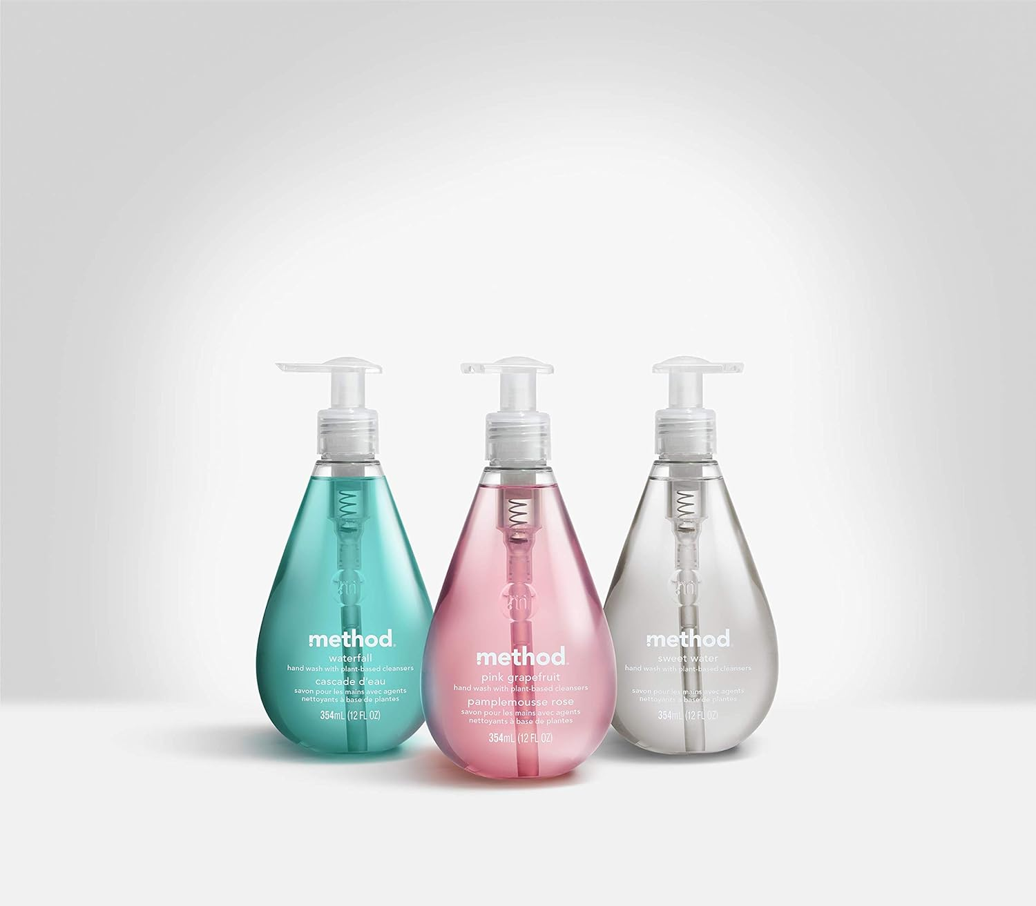 Method Gel Hand Wash, French Lavender, 12 Oz, 3 Pack, Packaging May Vary image number 1