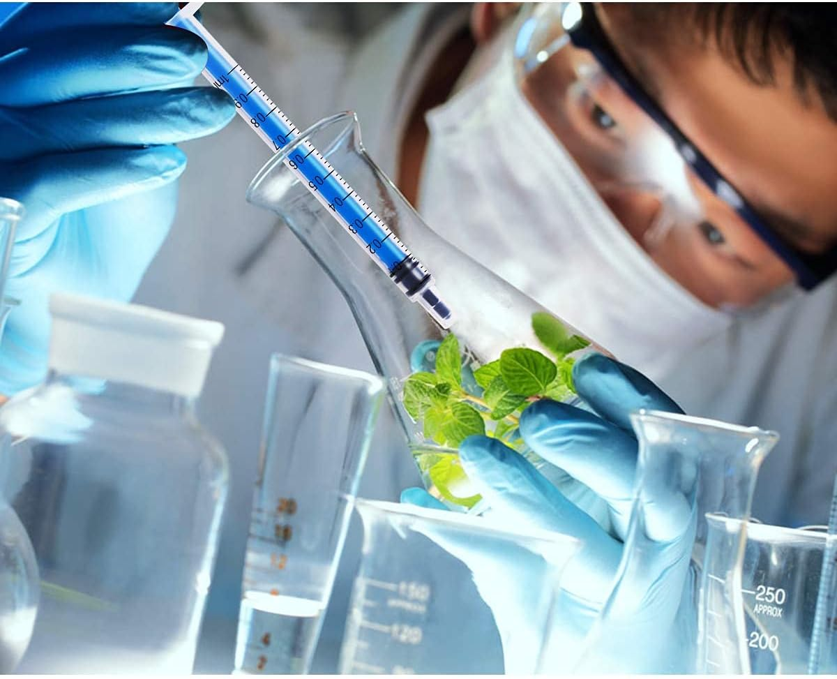 3Ml 3Cc Syringe, Individually Sealed Package for Feeding Pets or Small Animals, Can Also Be Used for Measuring Liquids, Scientific Experiments, Medical Experiments(20 Pack) image number 5